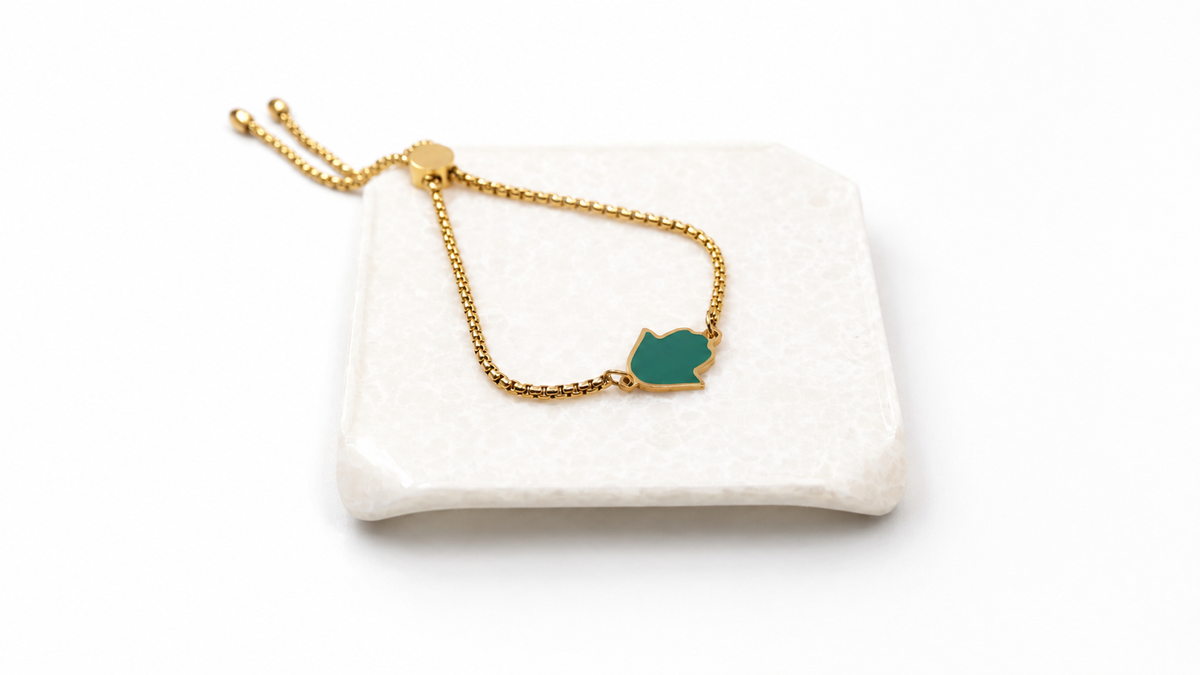 Green Hamsa