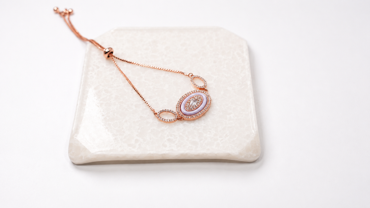 Amethyst Glance Rose Gold