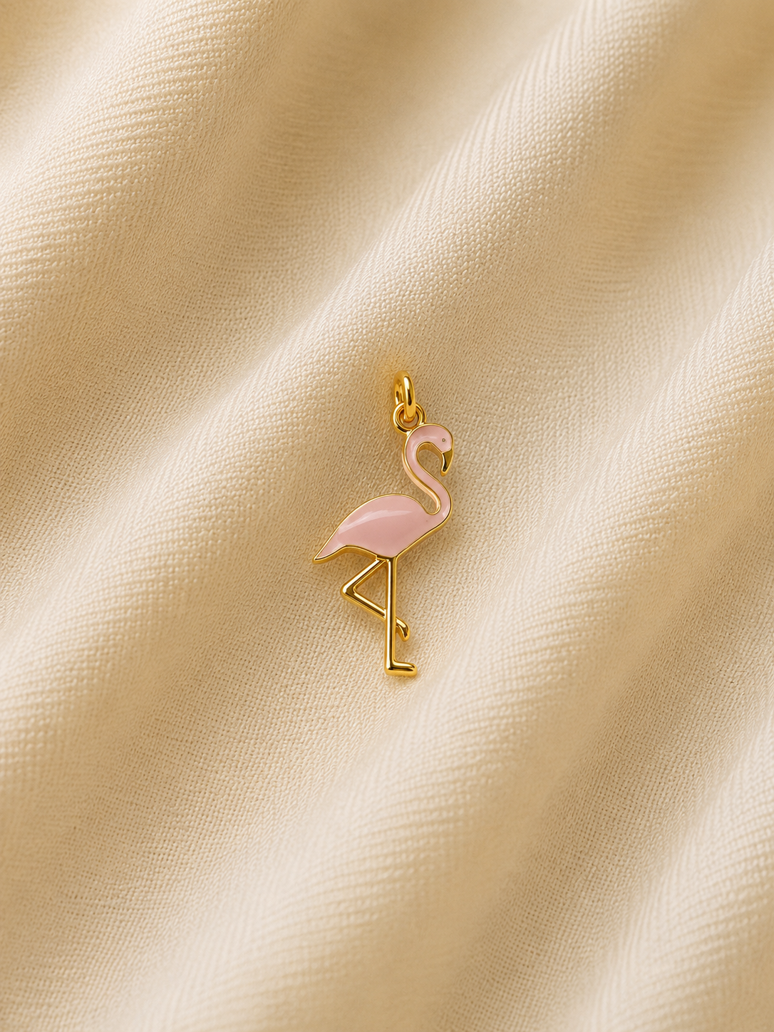 Pink Flamingo Charm