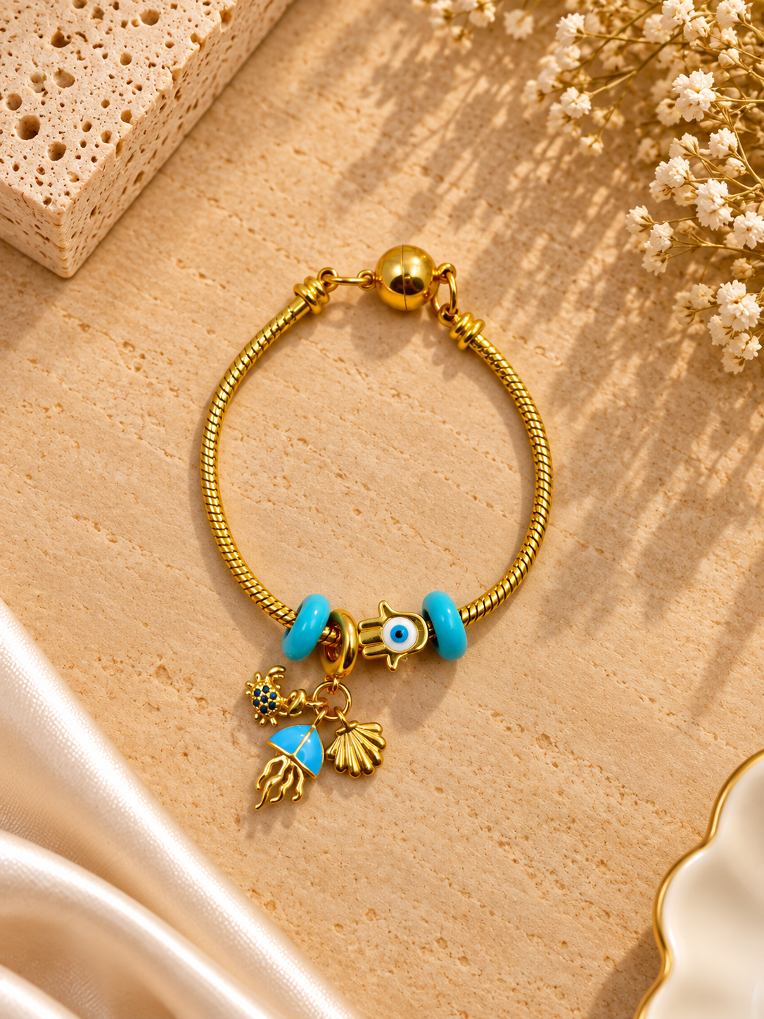 Ocean Guardian Charm Bracelet