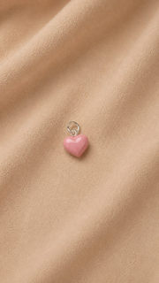 Pink Heart Charm