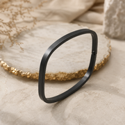 Matte Square Thin Black