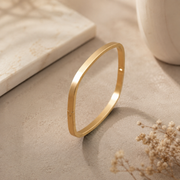 Matte Square Thin Gold