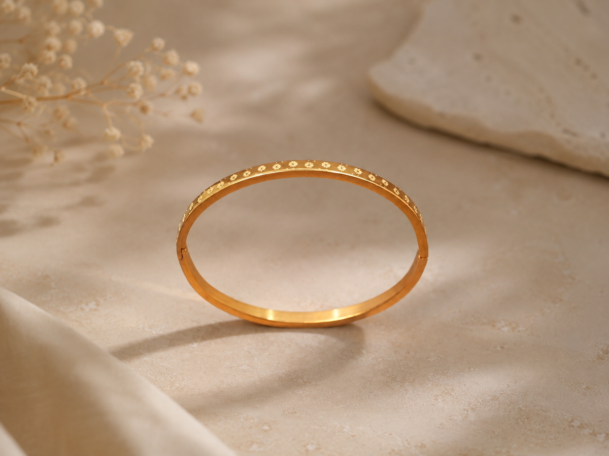 Snowflake Bloom Gold