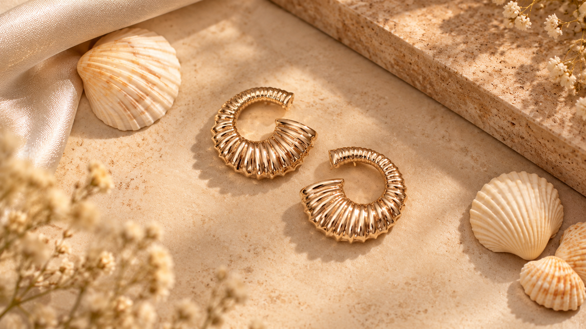 Sea Shell Rose gold