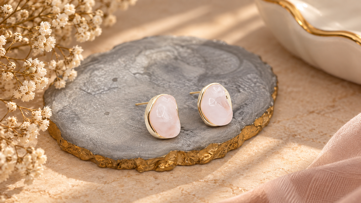 Petal Pearl Stud
