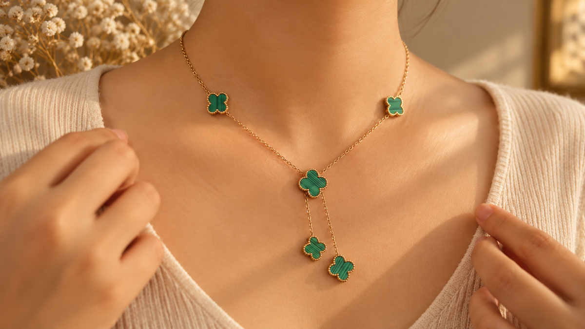 Twin tone Necklace