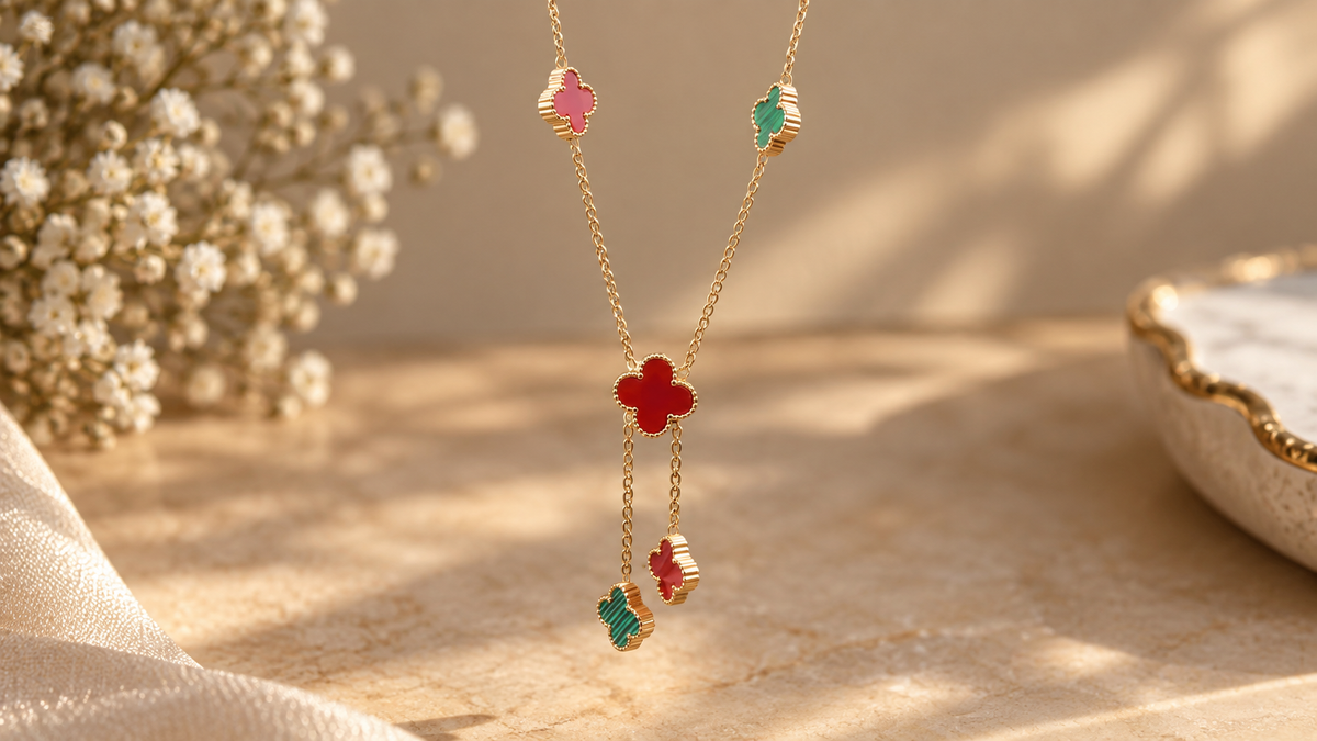 Twin tone Necklace