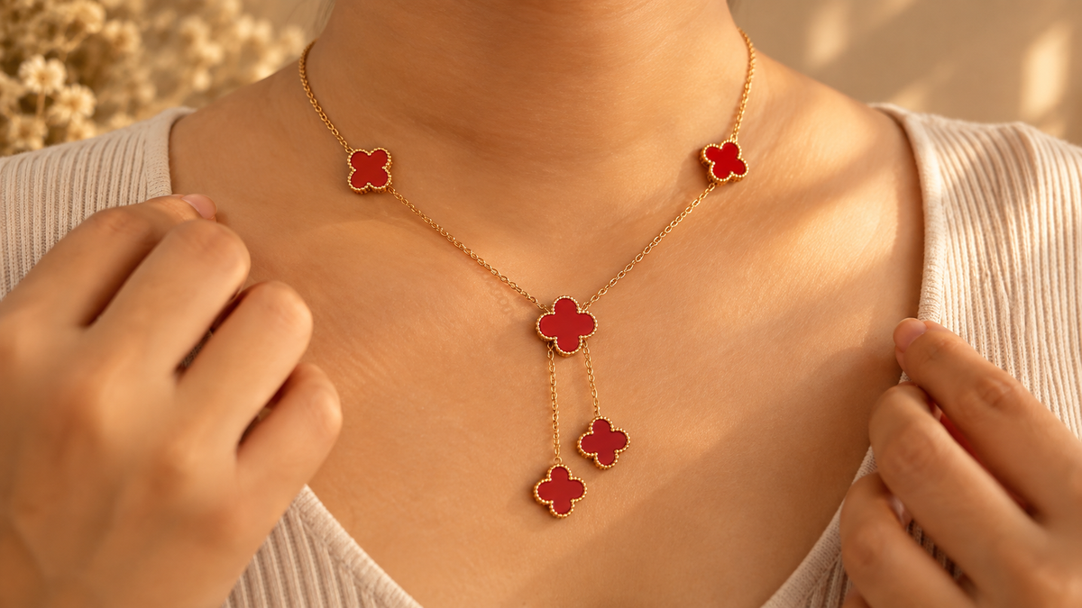 Twin tone Necklace