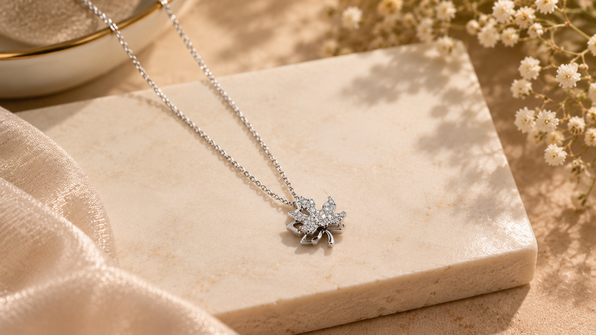 Maple Leaf Pendant Necklace