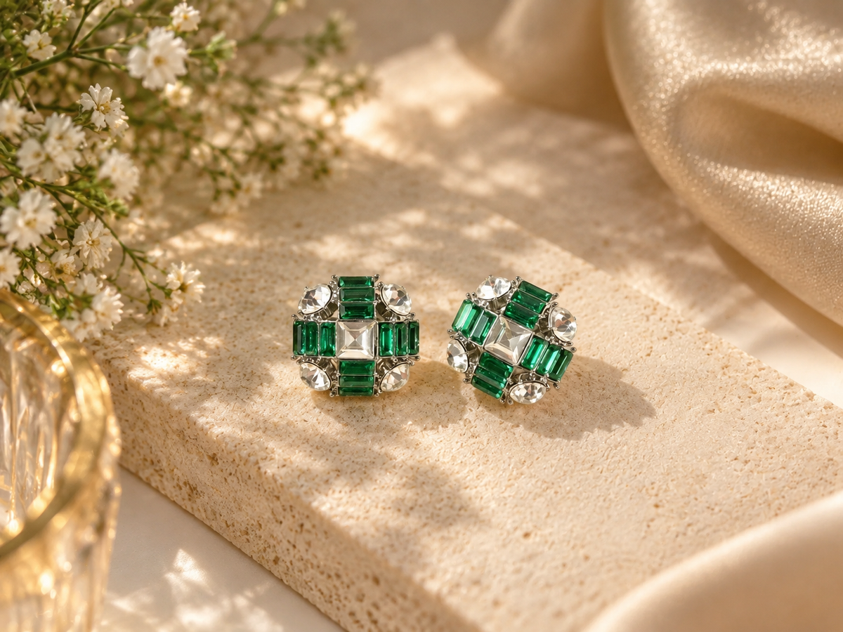 Elegant Decorative Stud Earrings for Women
