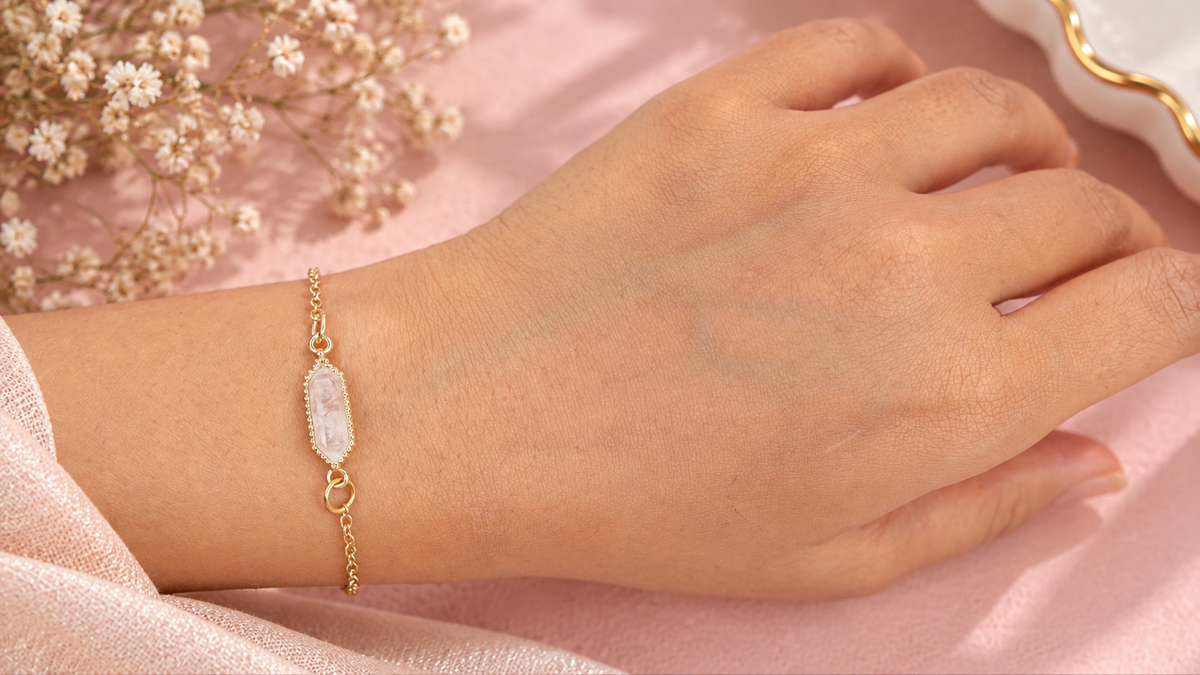 Pink Slate Bracelet