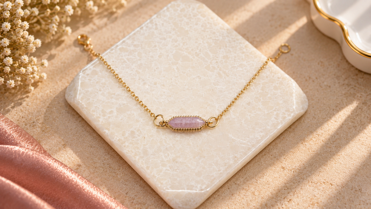 Lavender Slate Bracelet