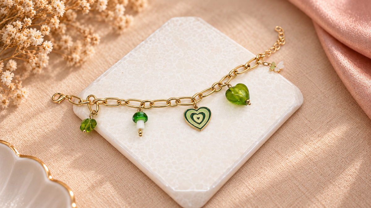 Verdant Charm Bracelet