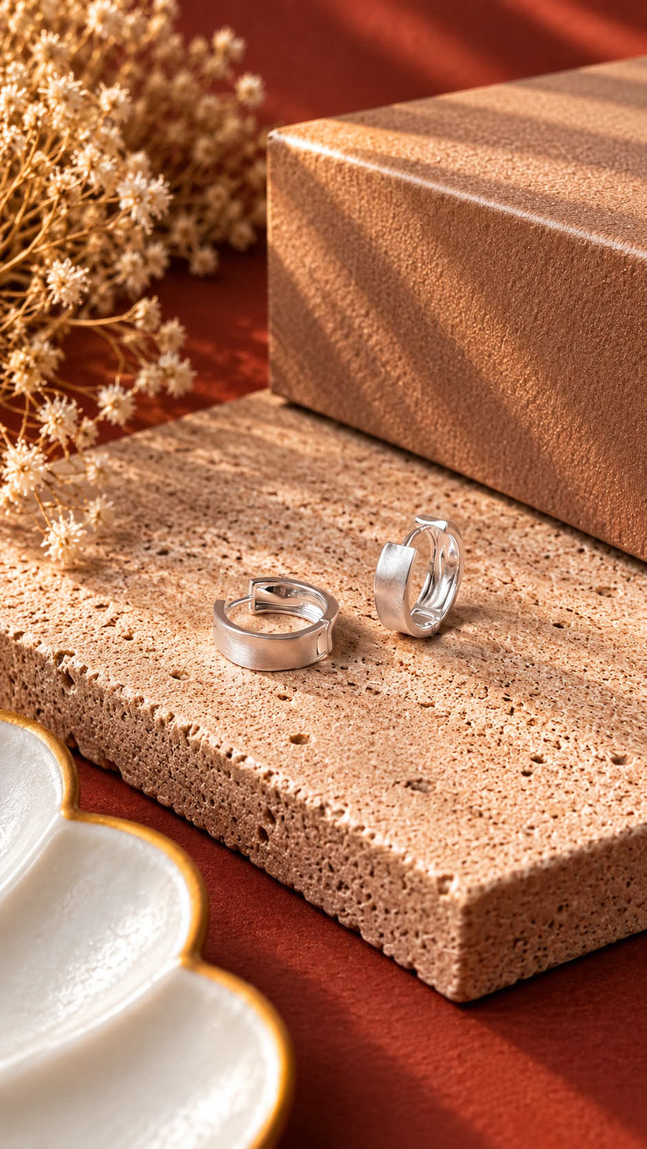 Minimalist Everyday Hoop Earrings