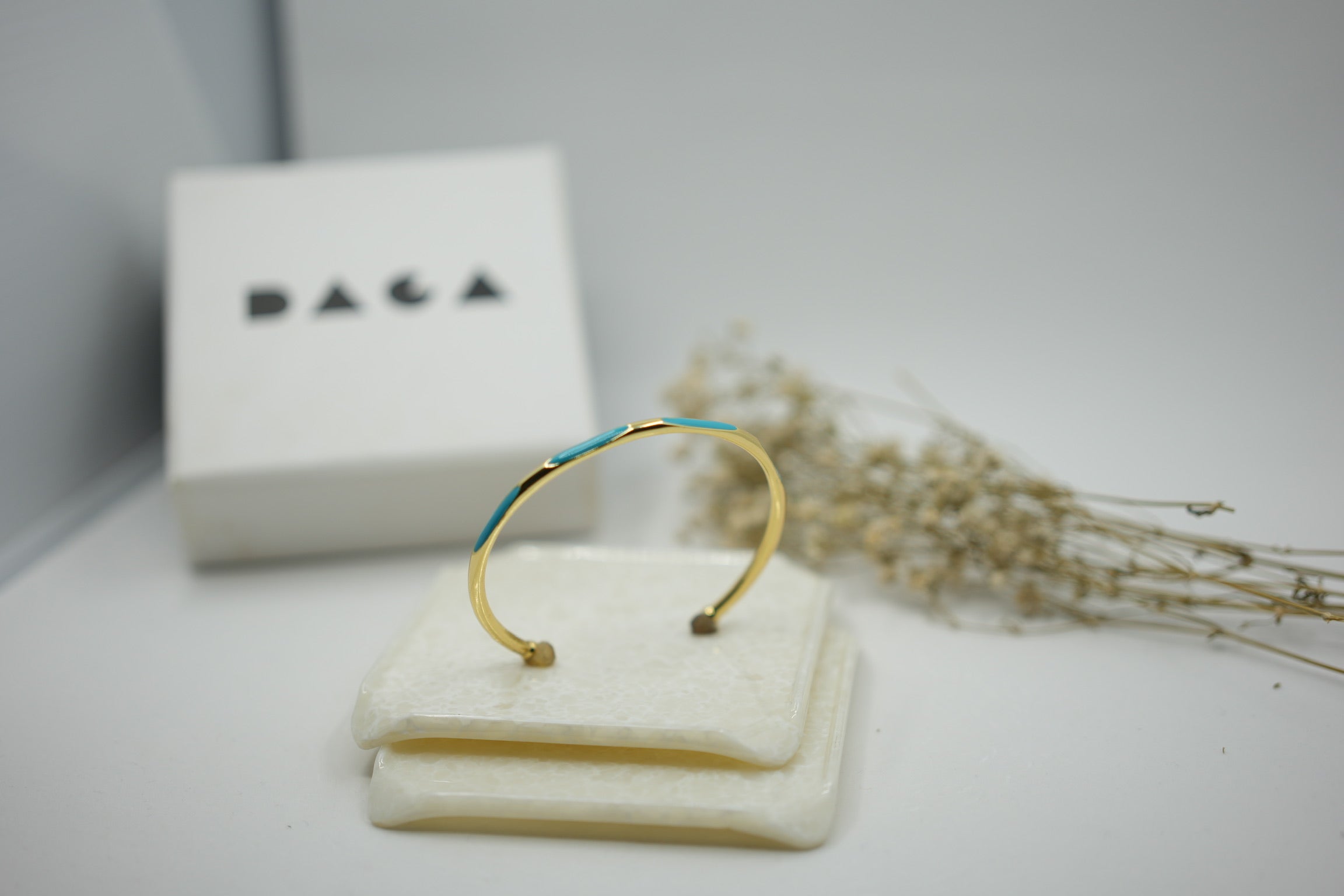 Stainless Steel Snake style Enamel cuff