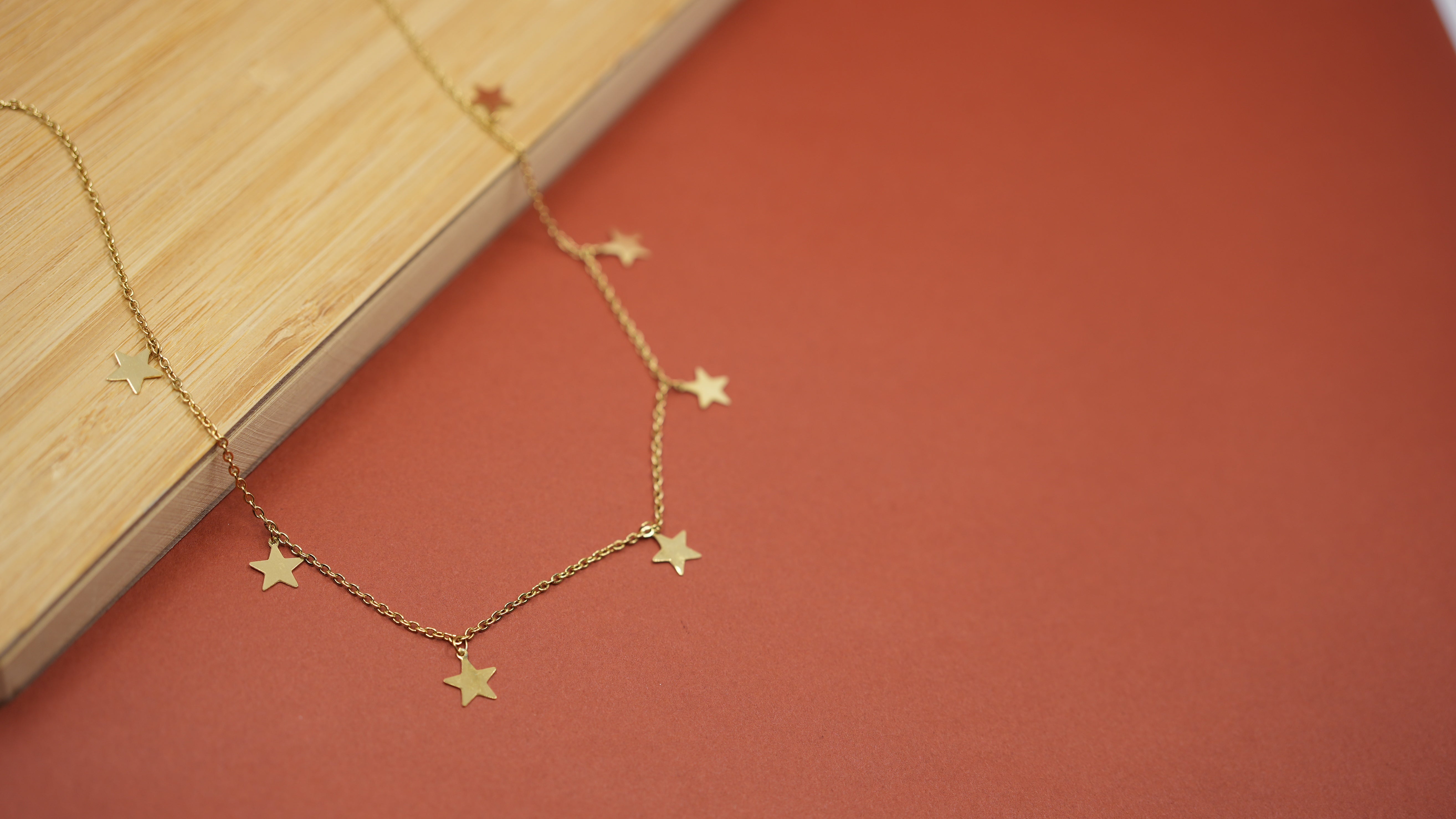 Galaxy Vine Charm Necklace