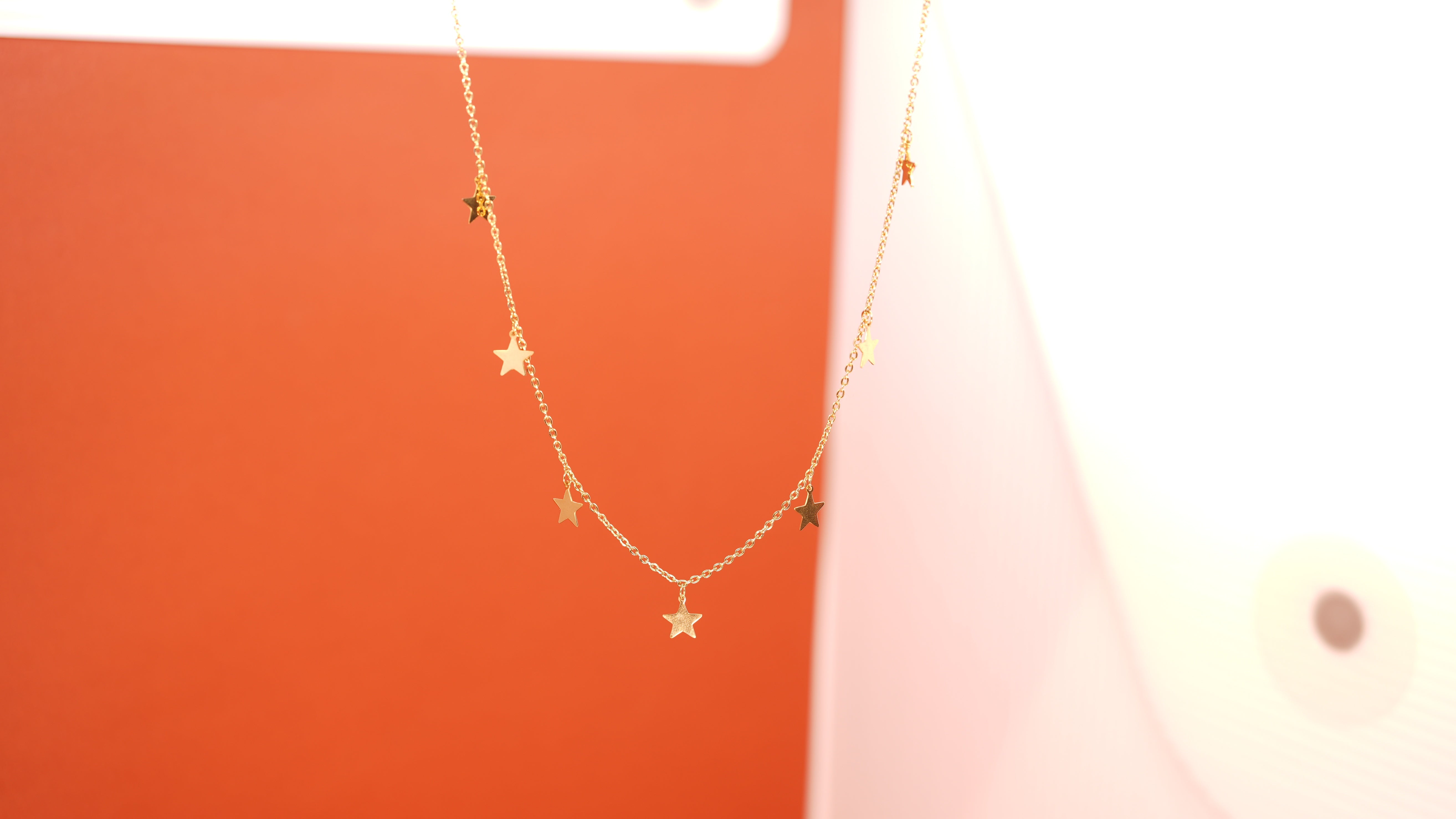 Galaxy Vine Charm Necklace