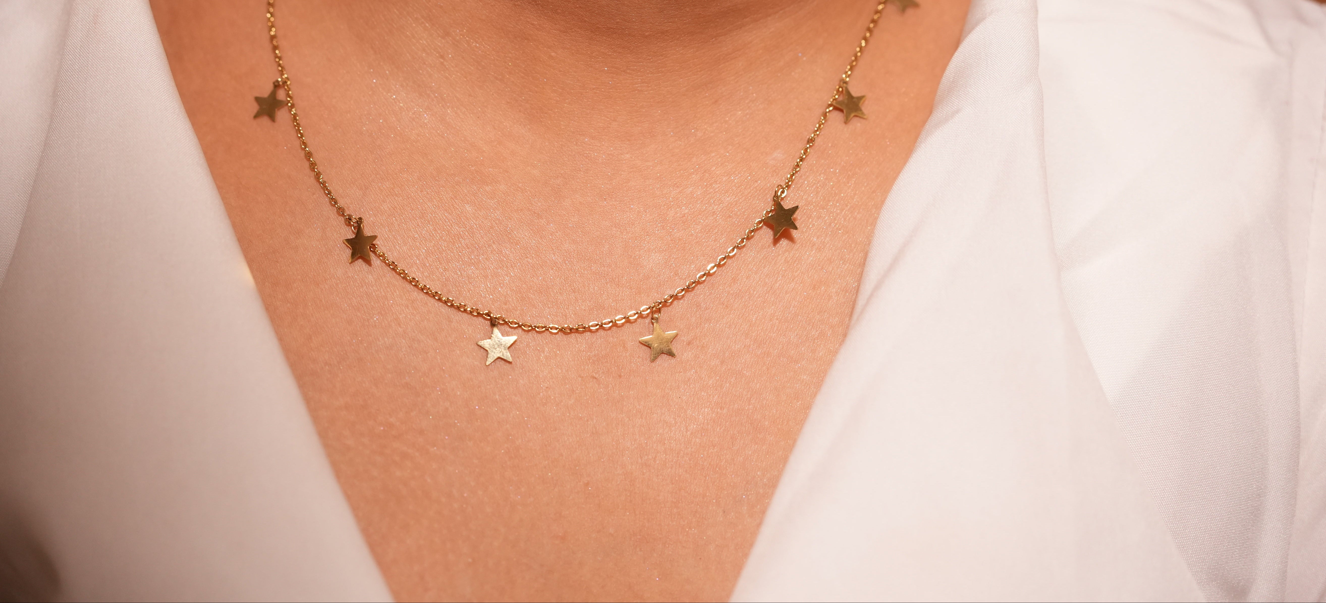 Galaxy Vine Charm Necklace
