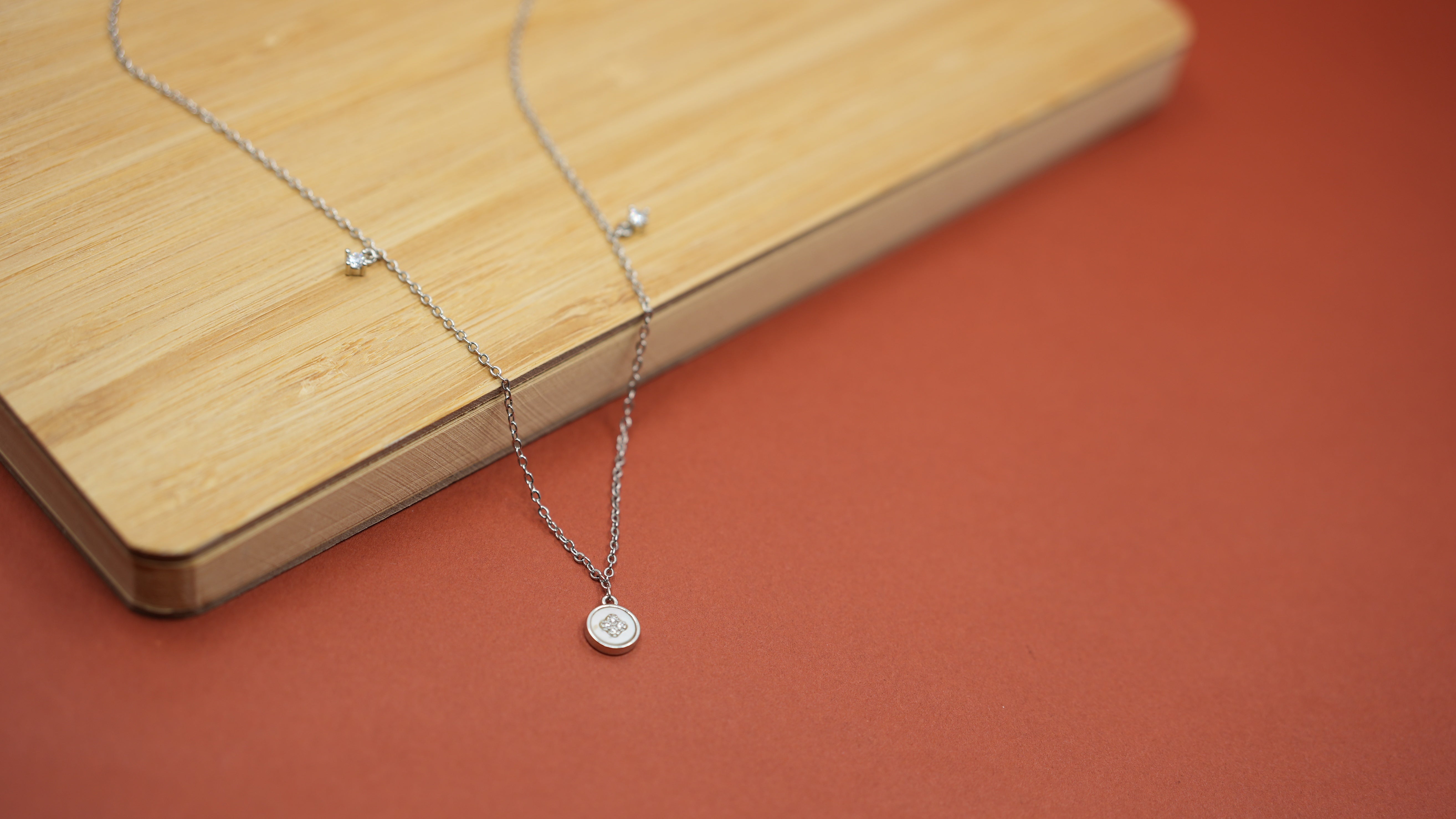 Lunar locket Necklace