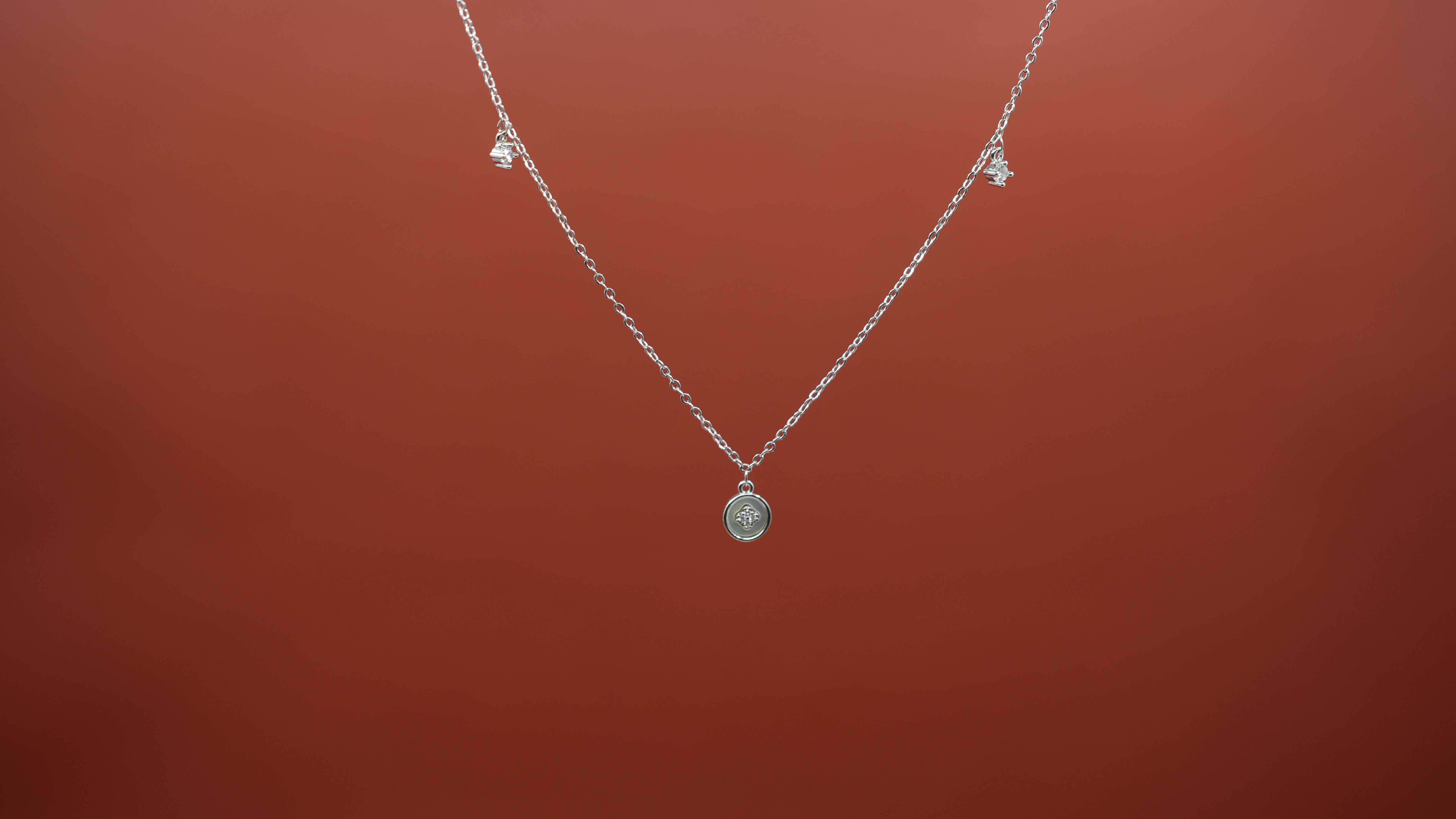 Lunar locket Necklace