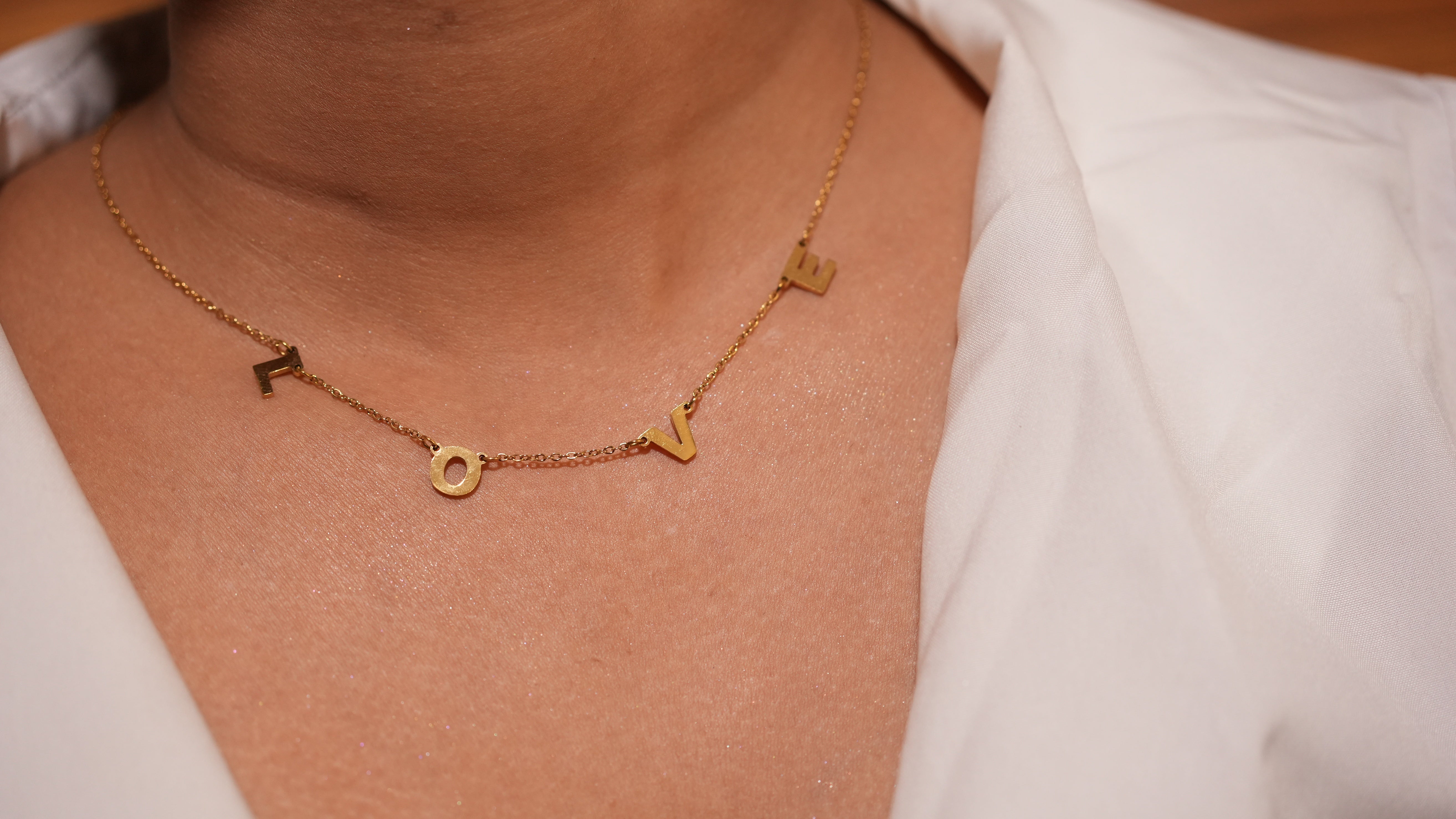 Love You Charm Necklace