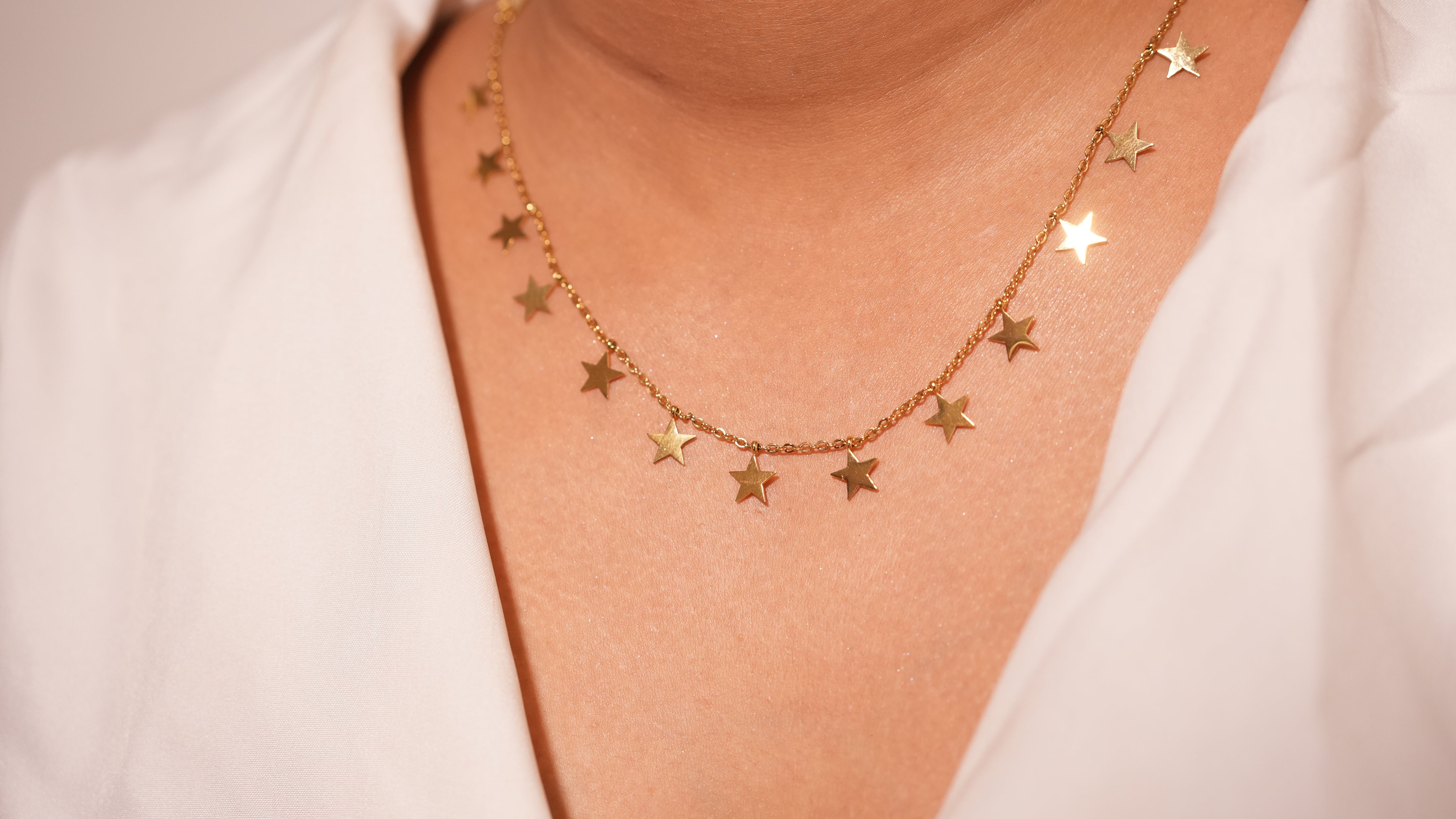 Starry Star Charm Necklace