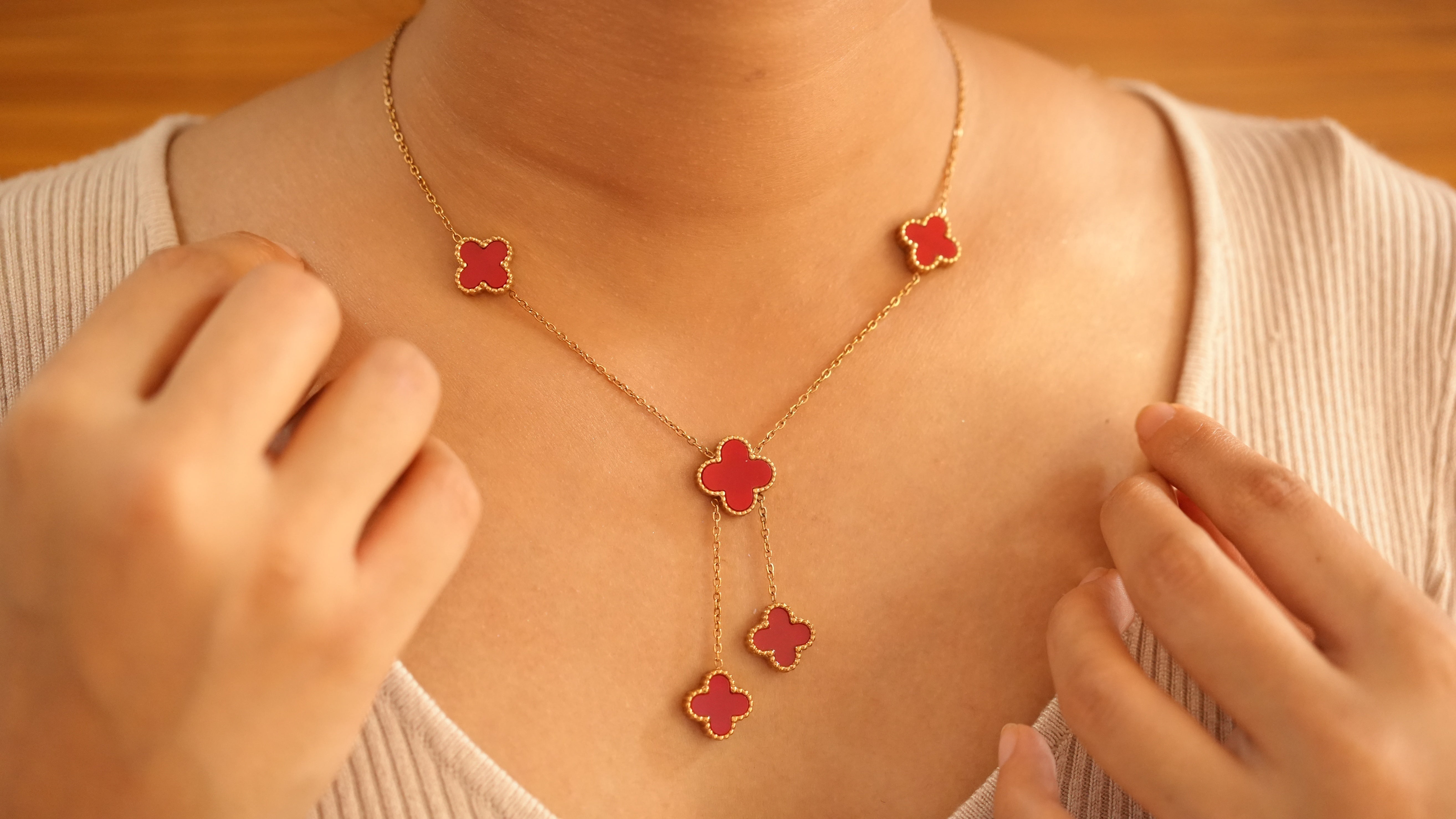 Twin tone Necklace