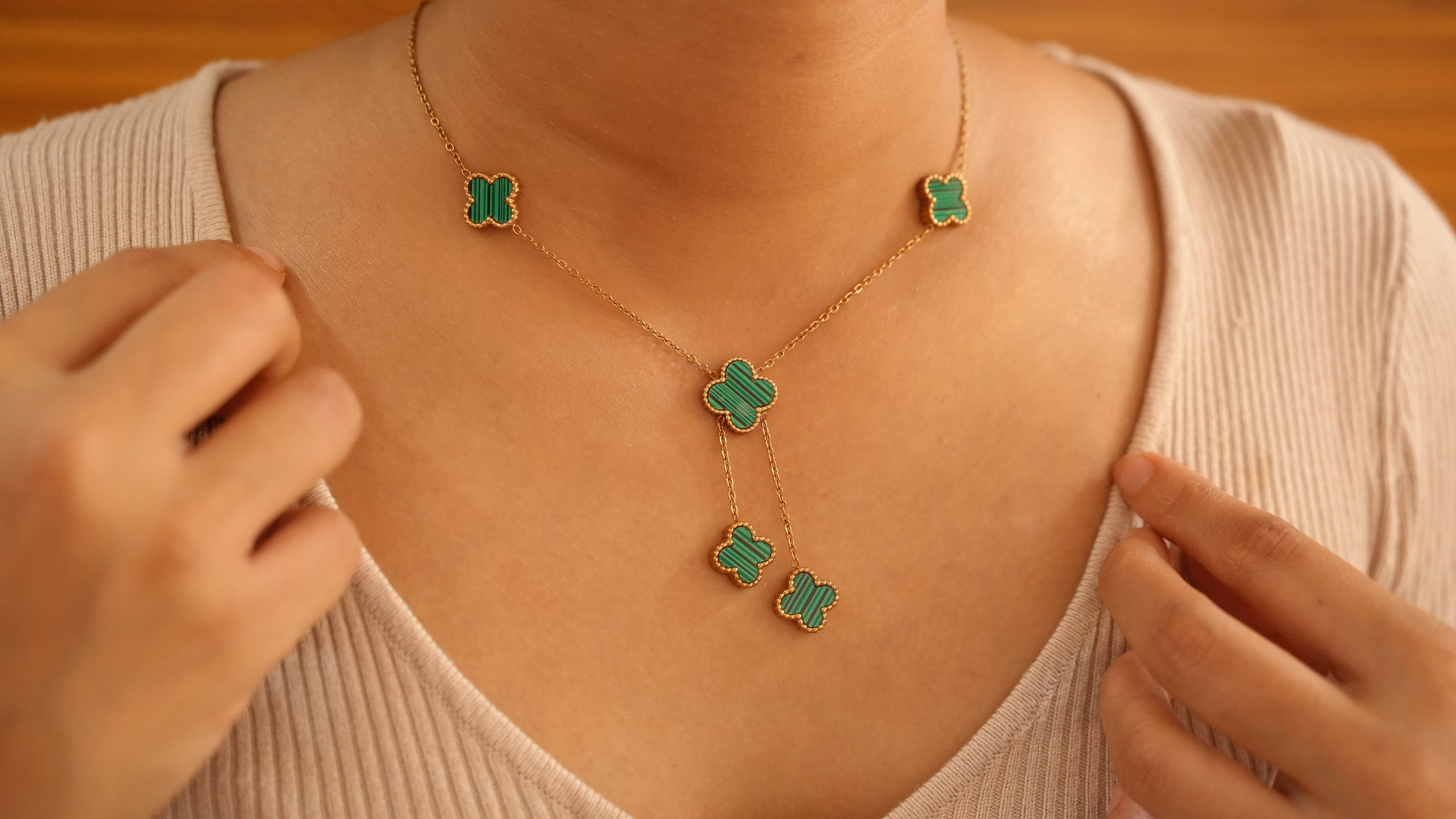 Twin tone Necklace