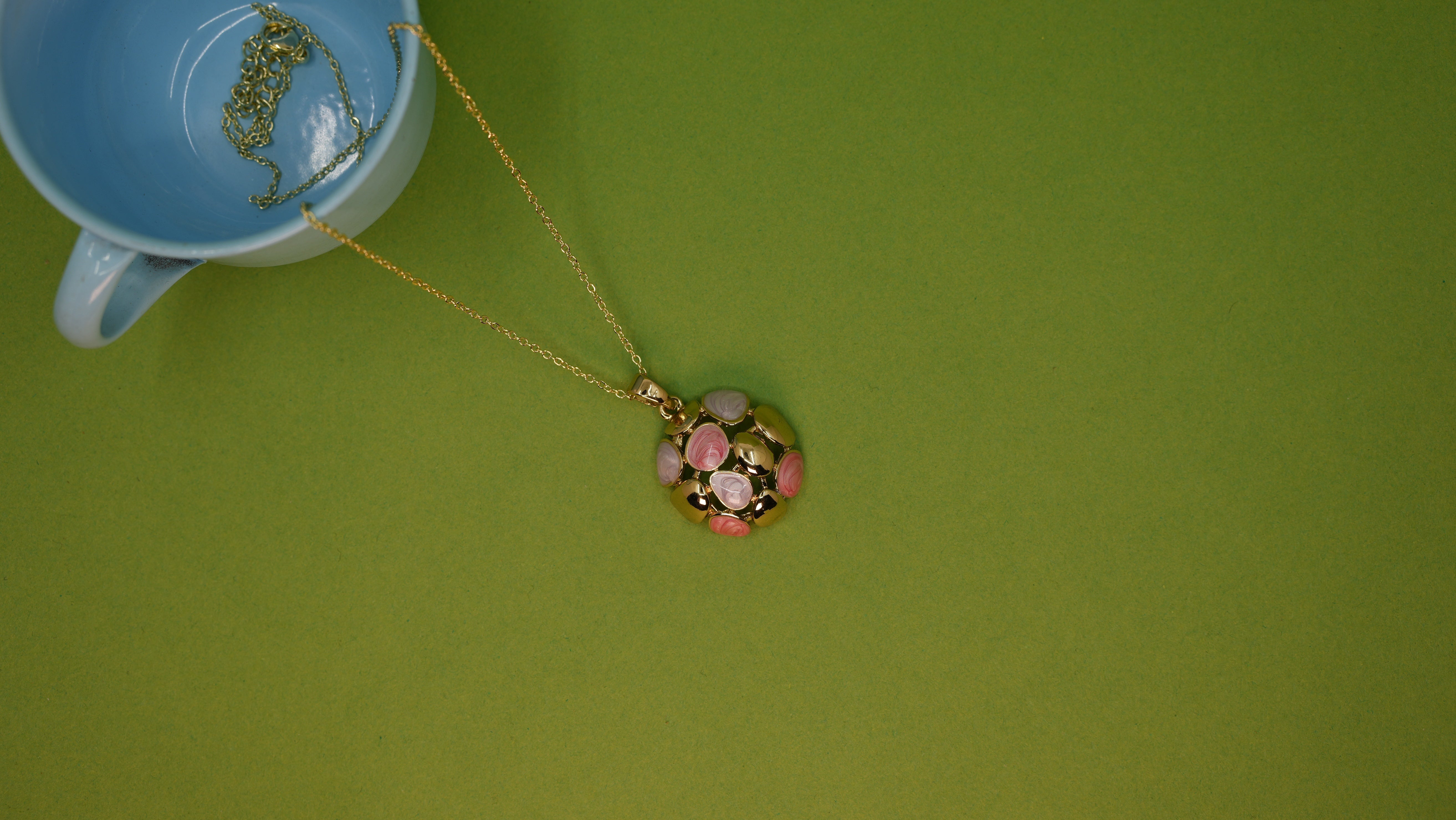 Candy Crush Enamel Necklace