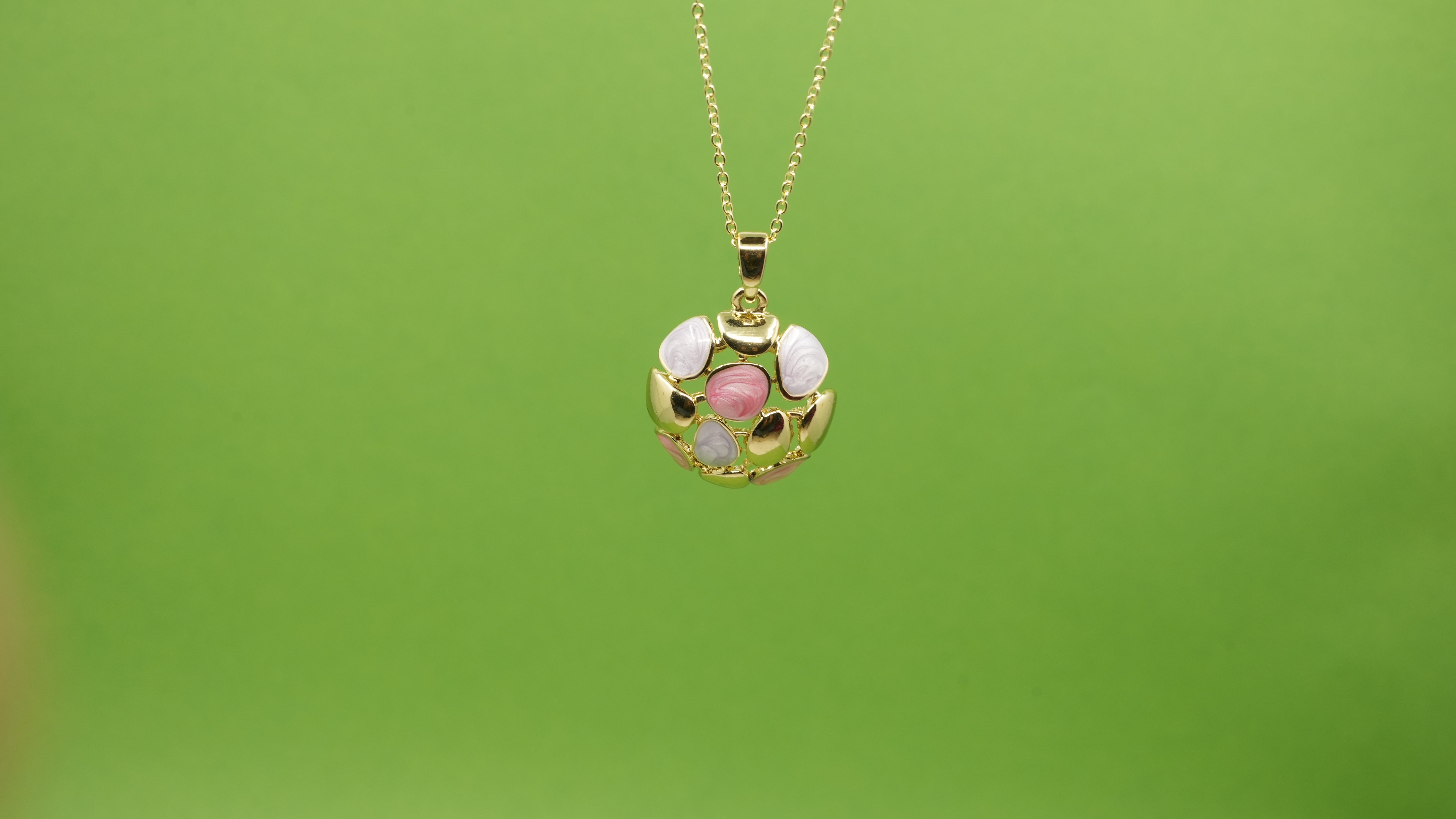 Candy Crush Enamel Necklace