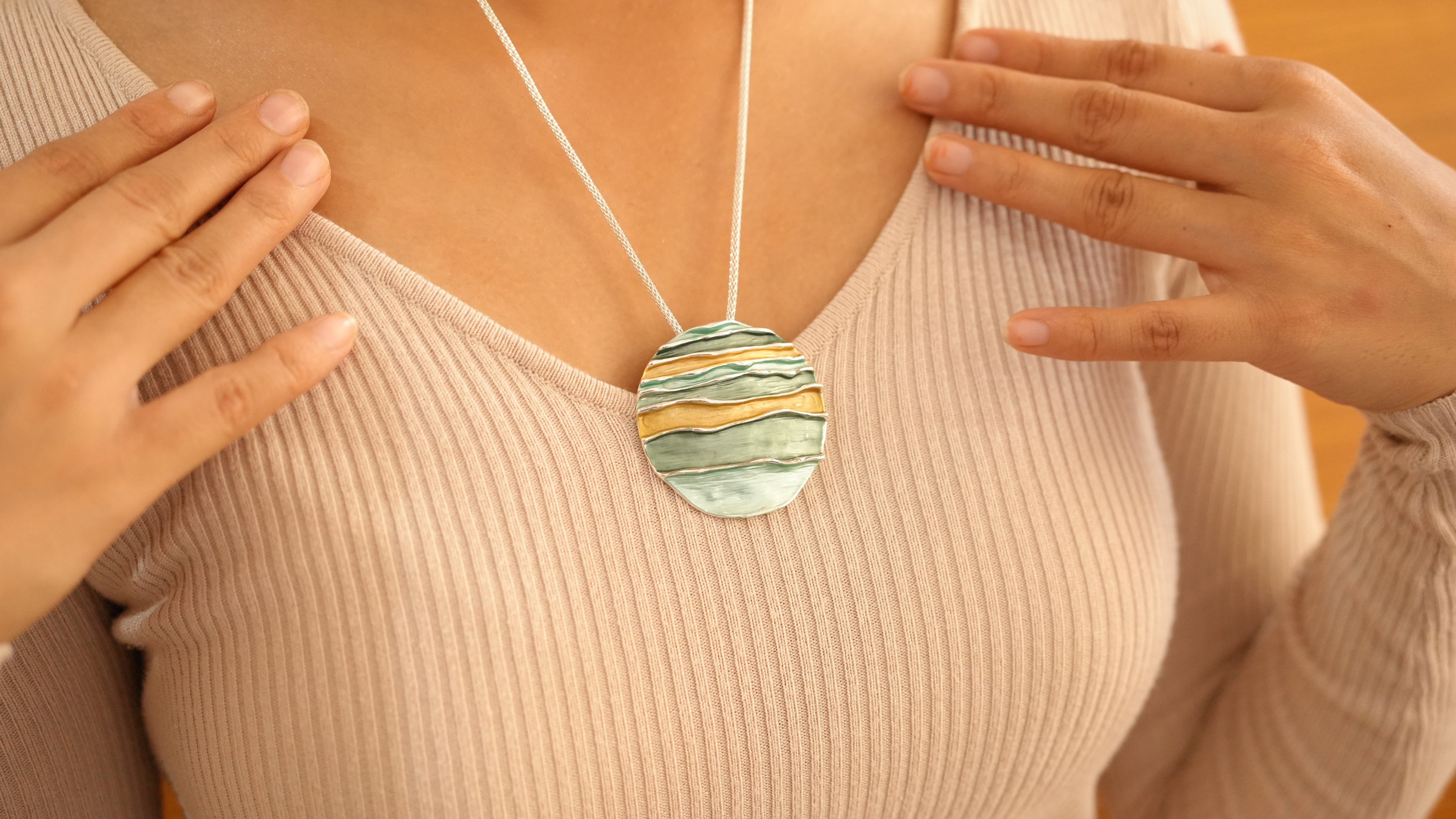 Lush Blue Necklace