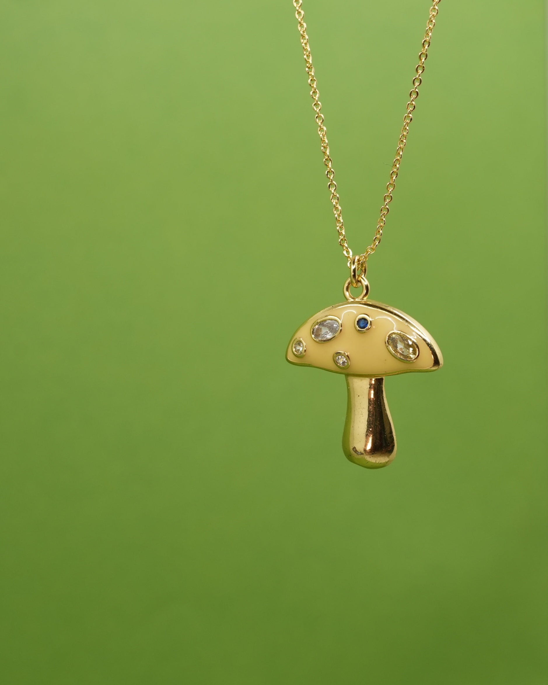Mellow Mushroom Necklace