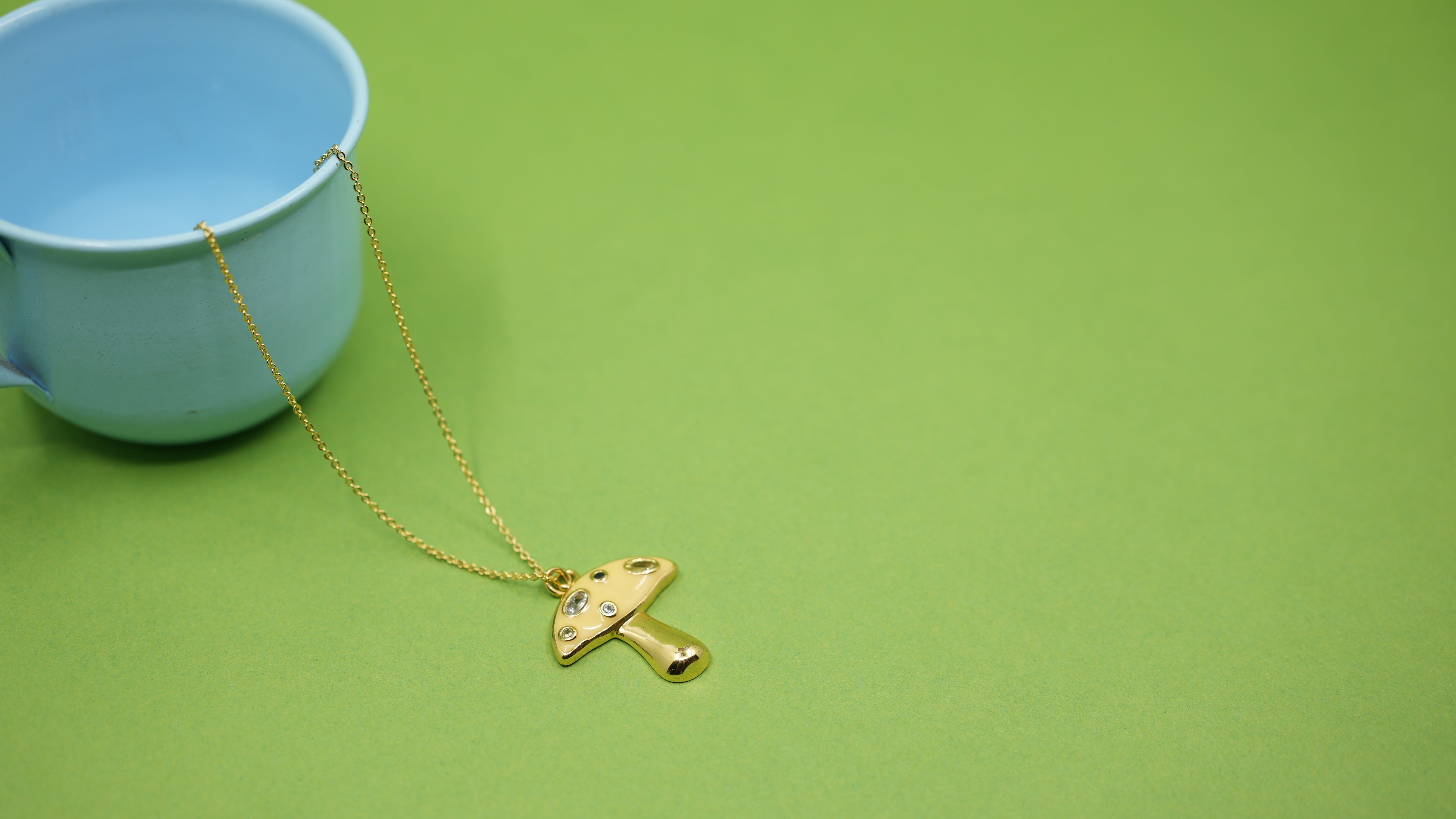 Mellow Mushroom Necklace