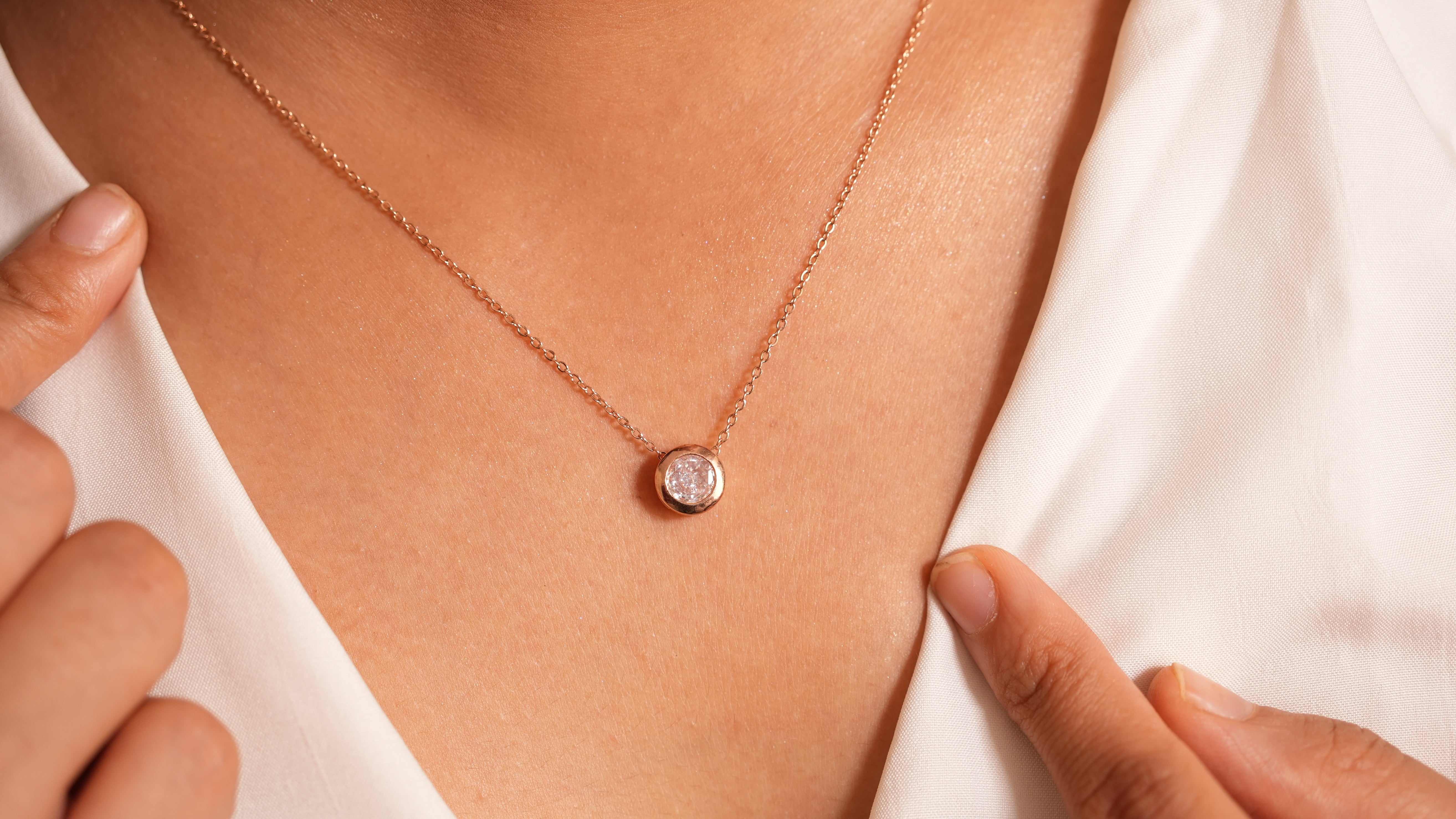 Simply You Necklace Rosegold