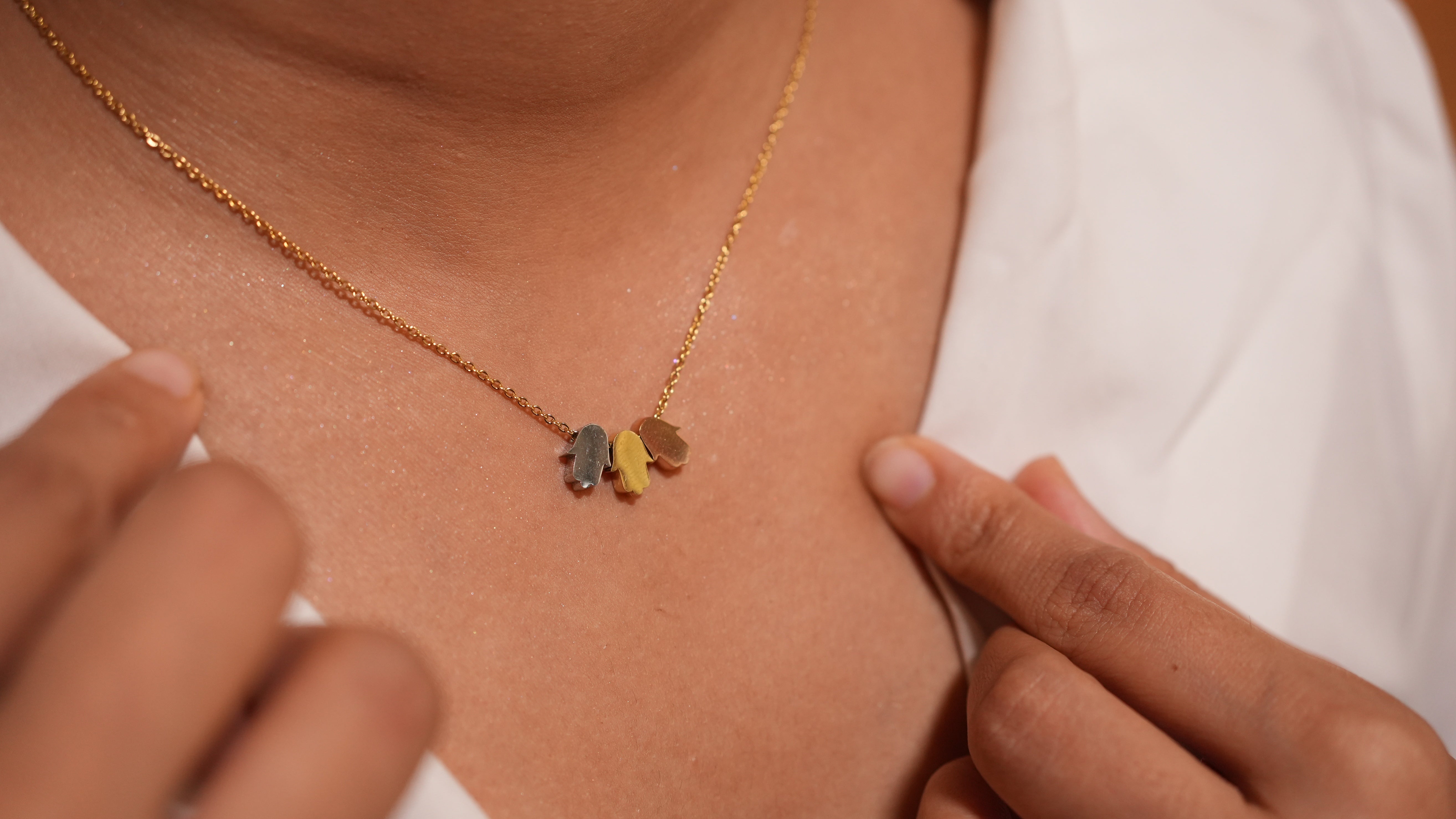 Trinity of Protection Necklace