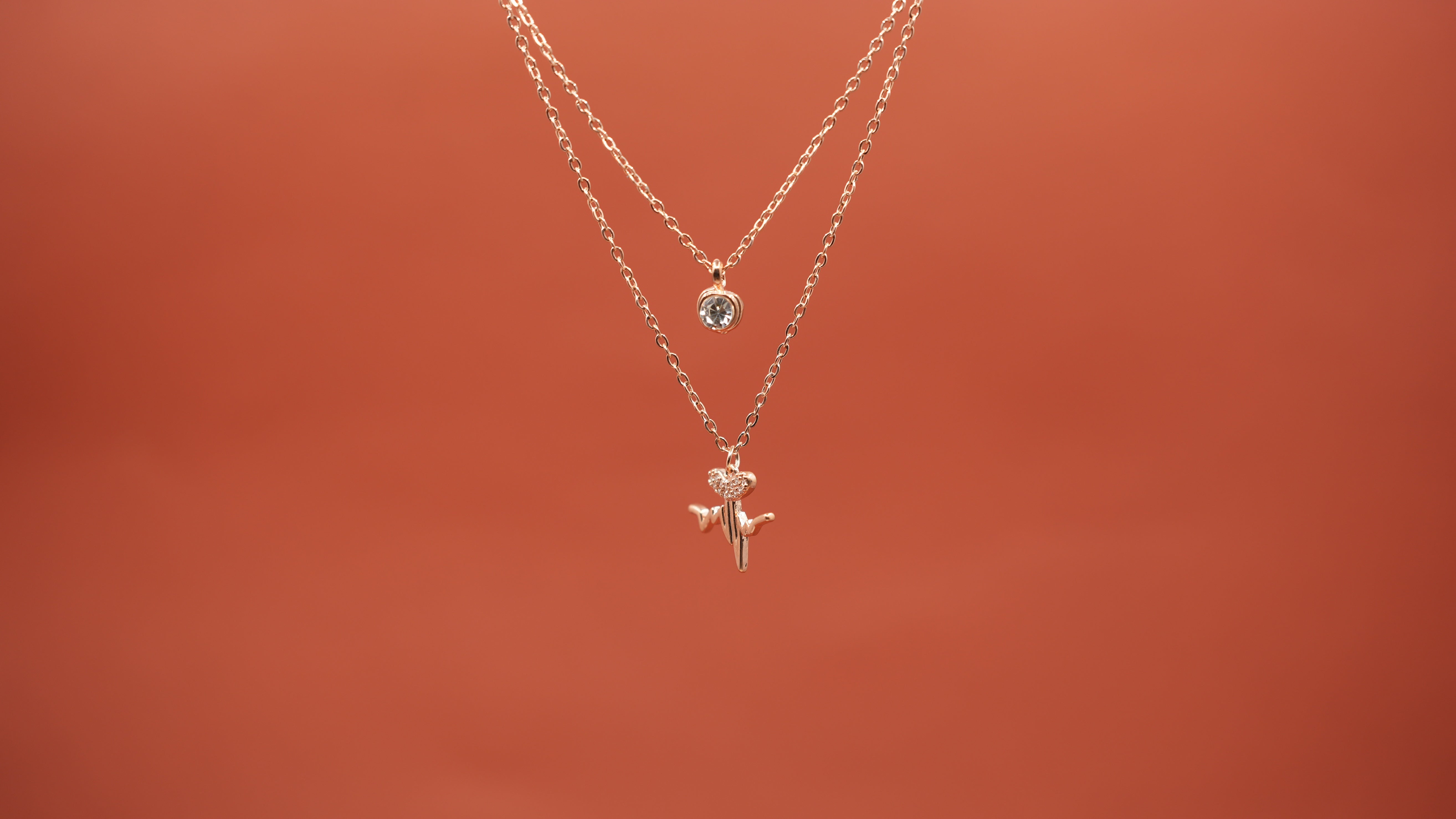 Hearts in Harmony layered necklace