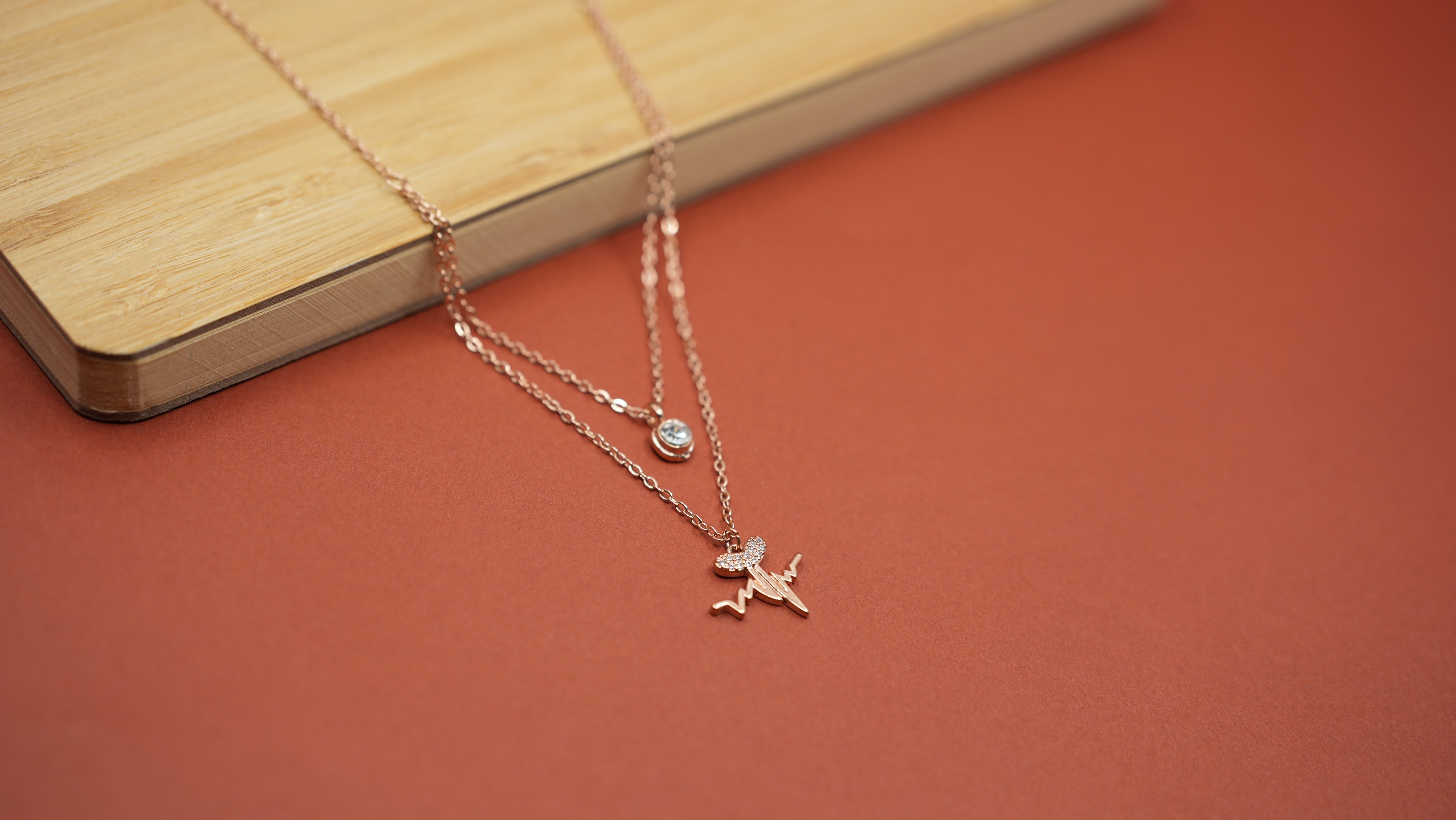 Hearts in Harmony layered necklace