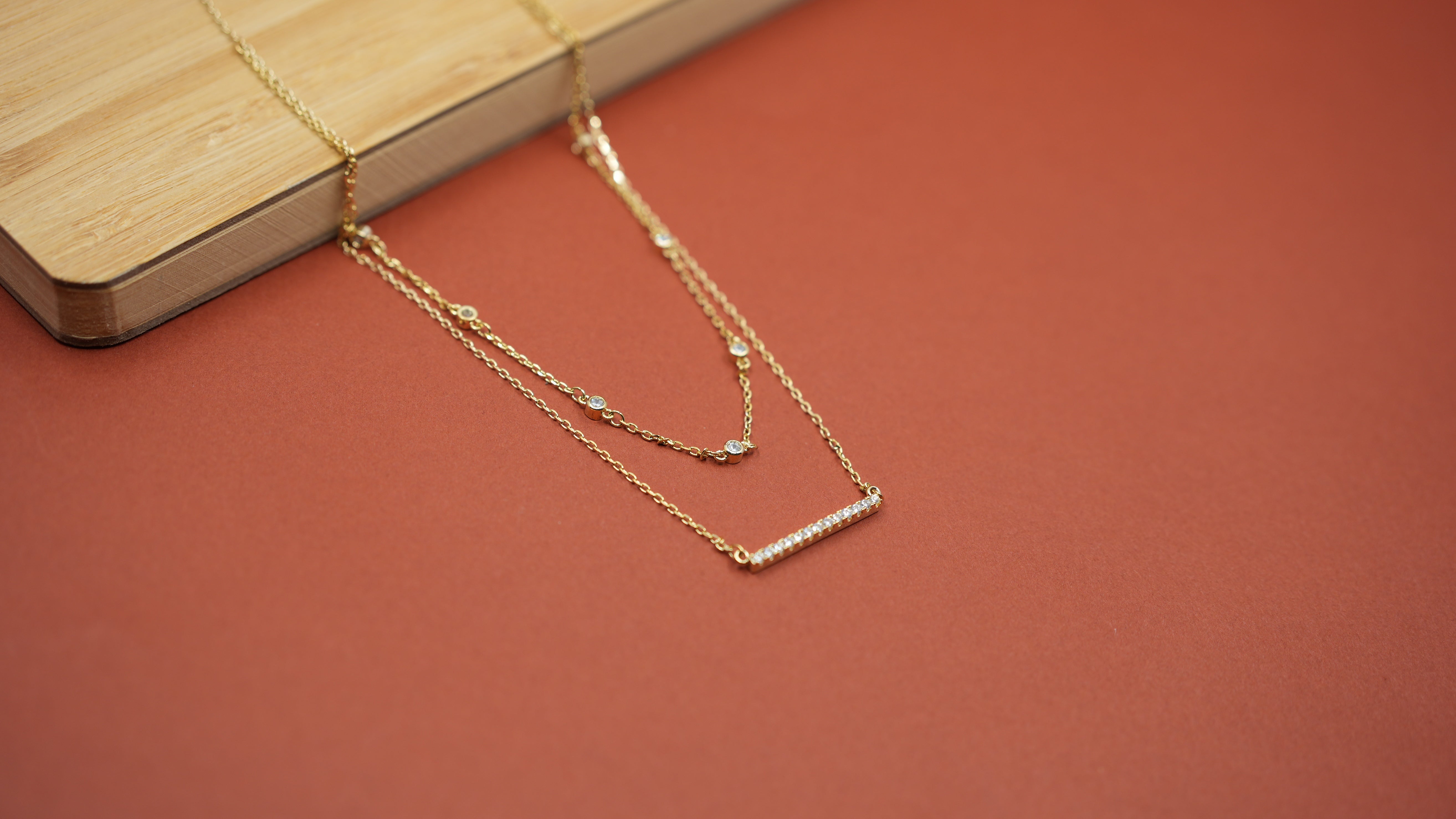 Willow Stone Layered Necklace