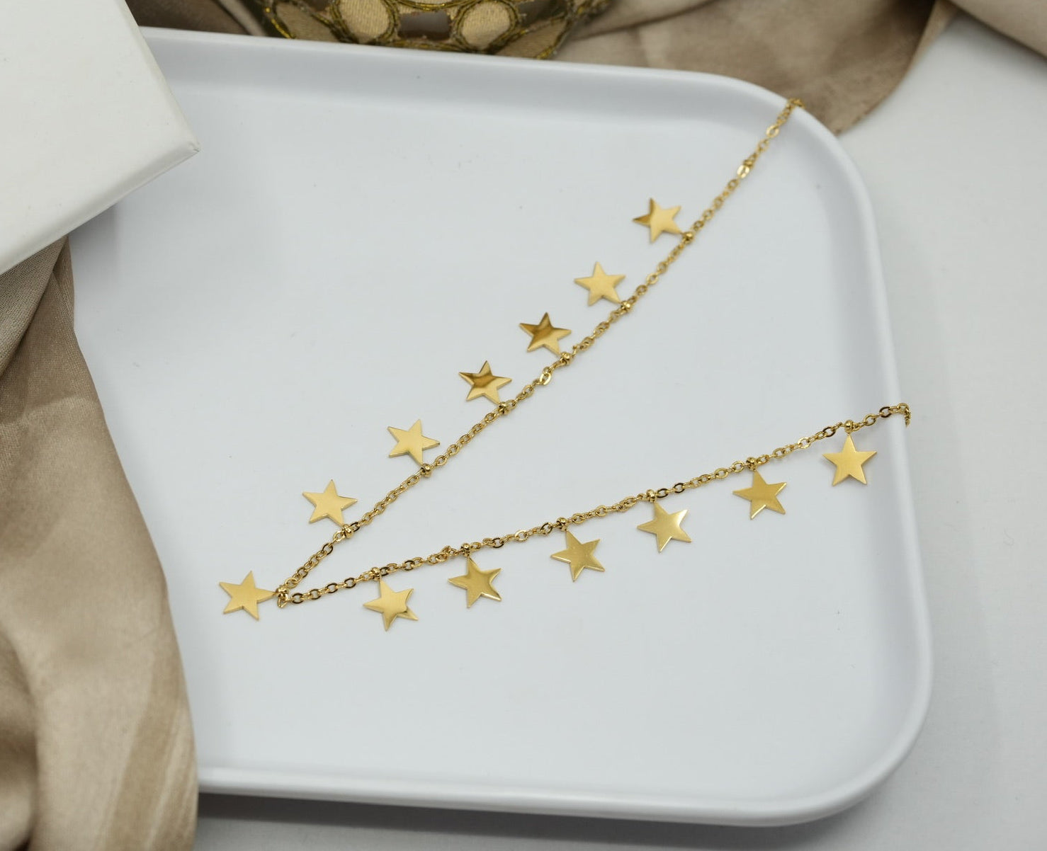 Starry Star Charm Necklace