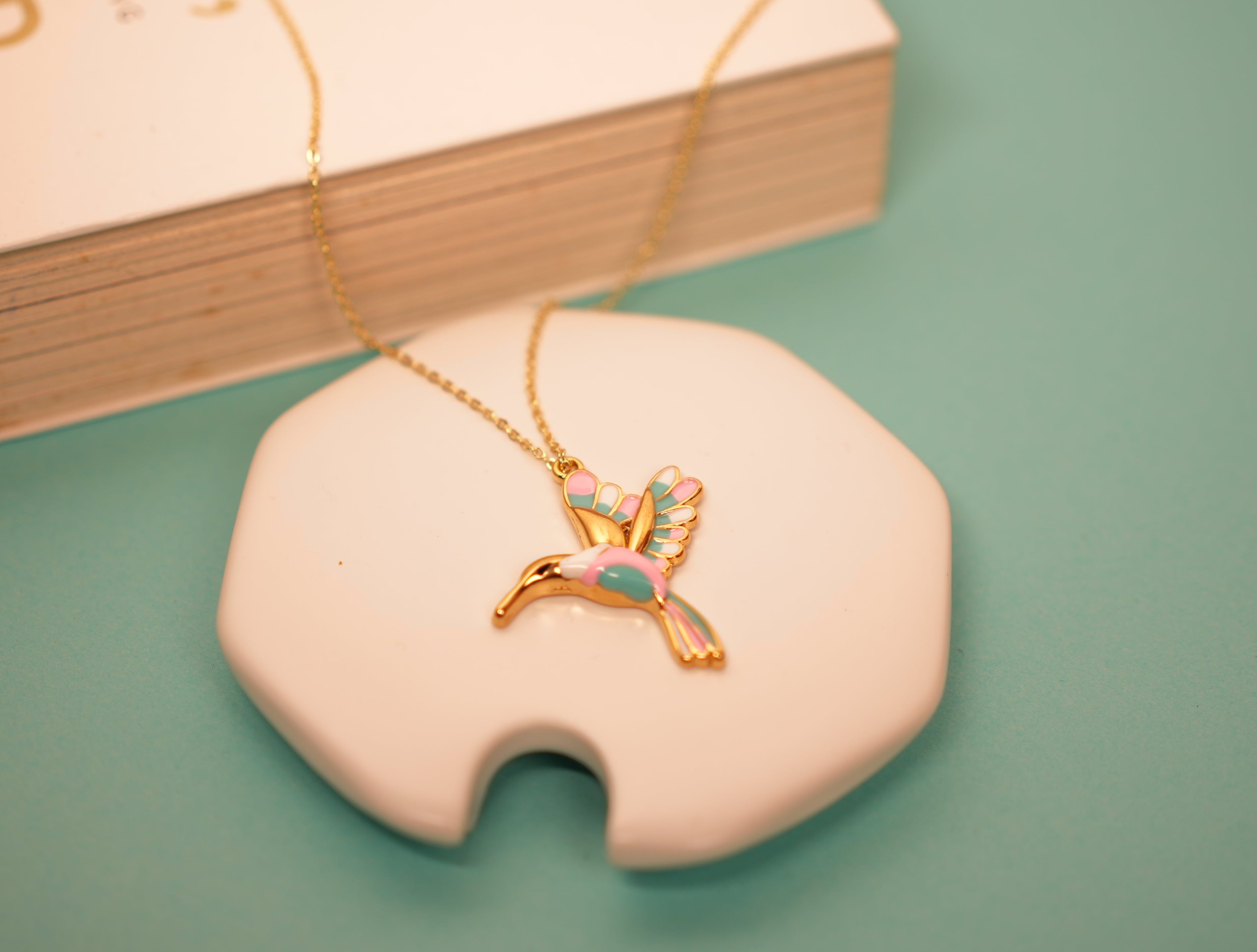 Macaw Muse Pink Necklace