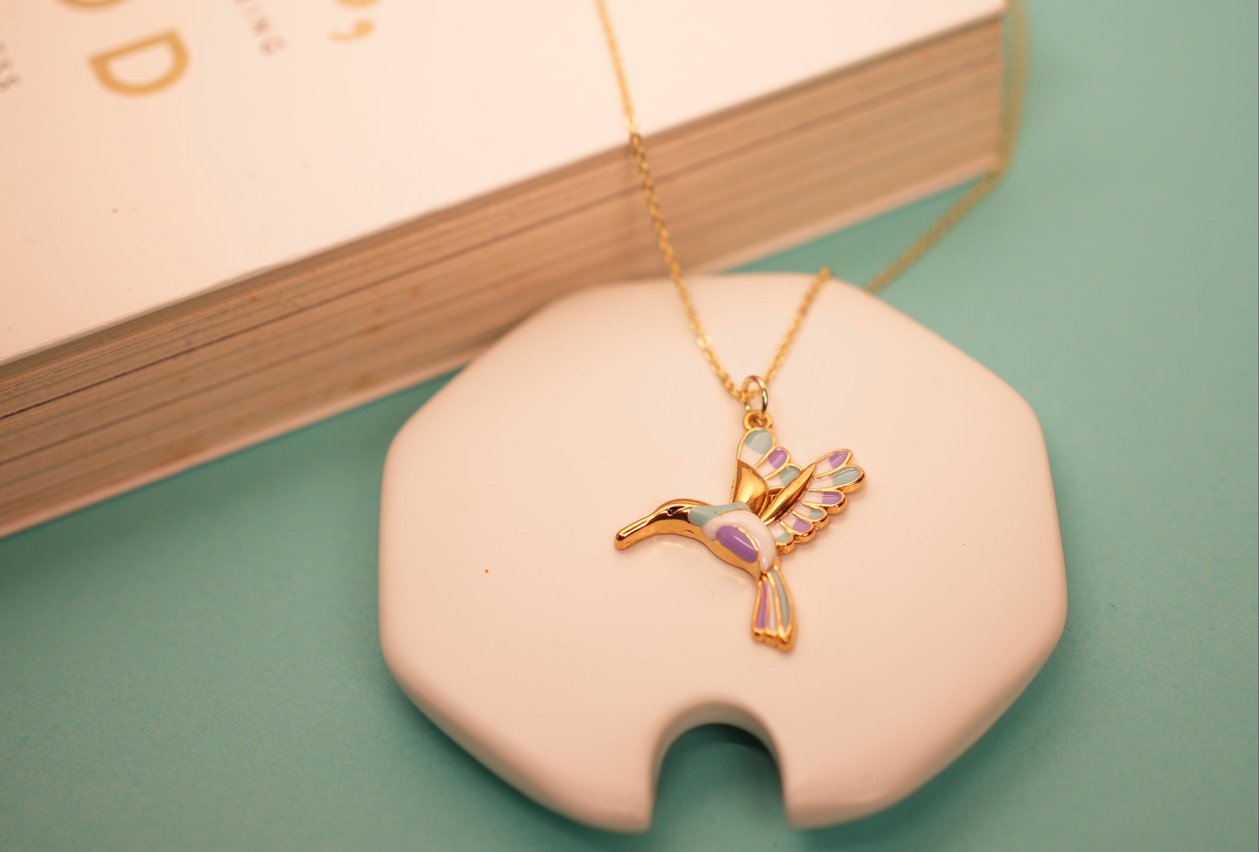 Macaw Muse Purple Necklace