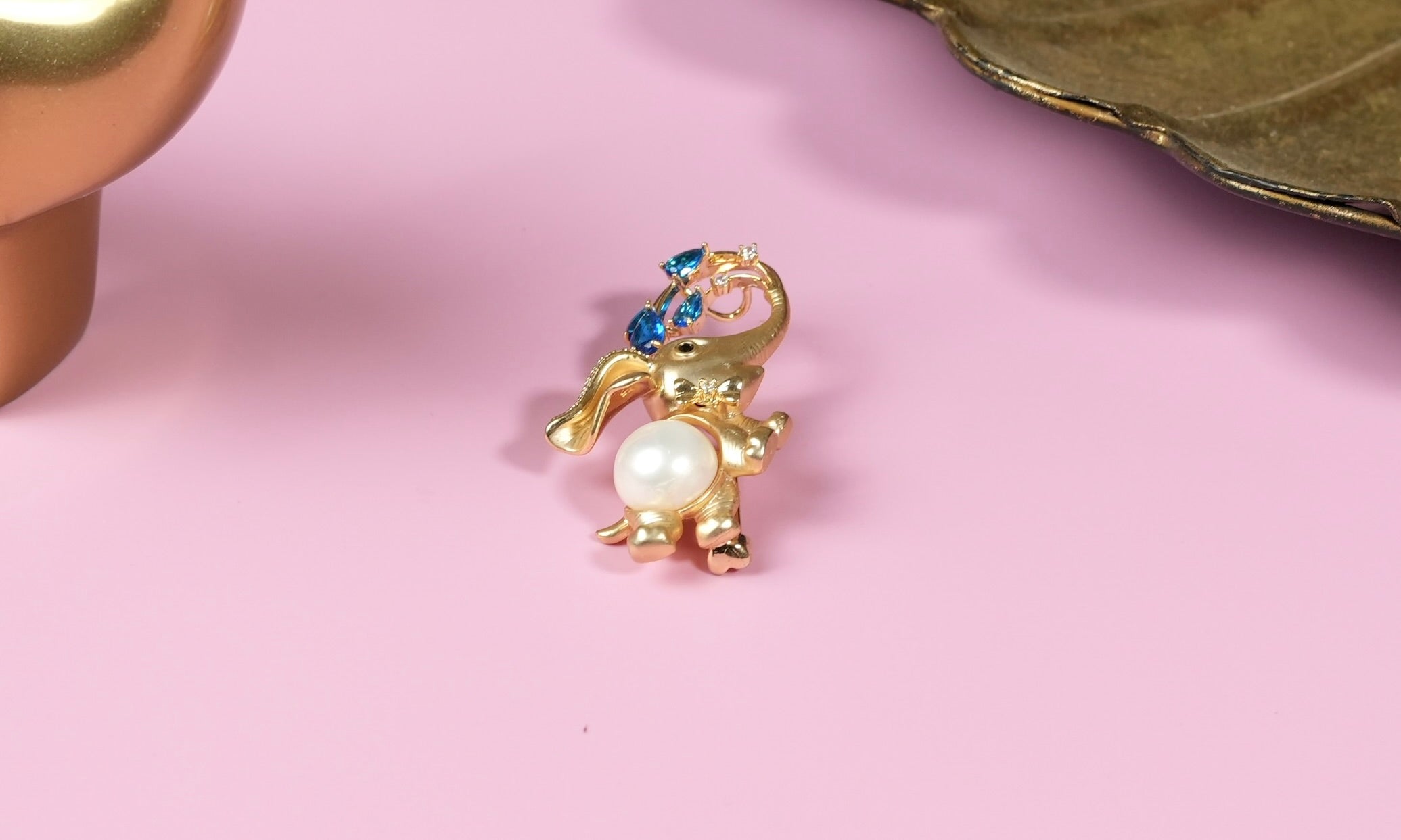 Elephant Brooch
