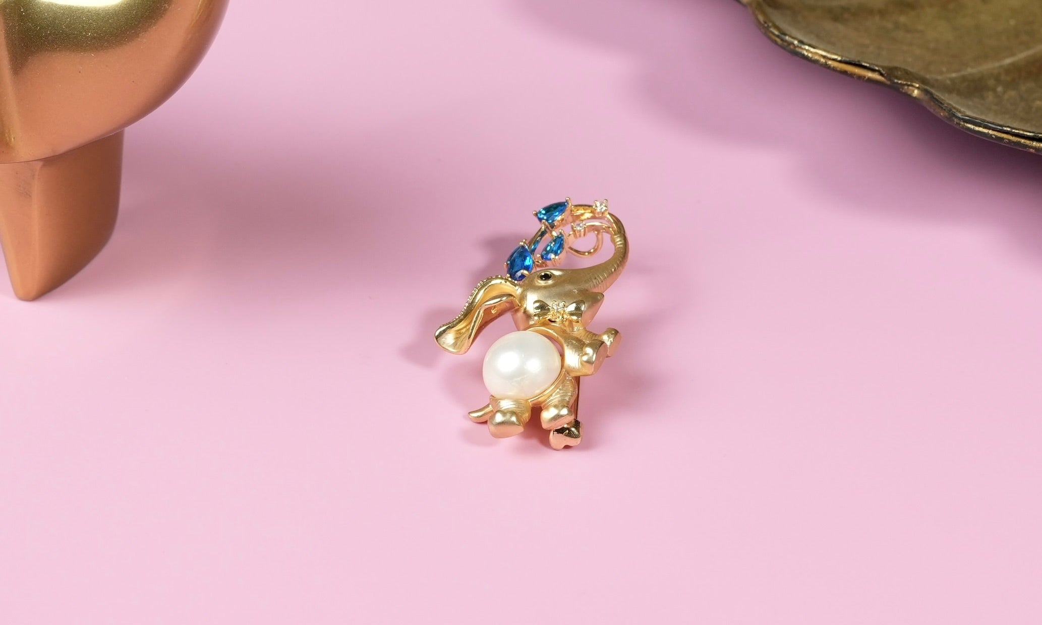Elephant Brooch