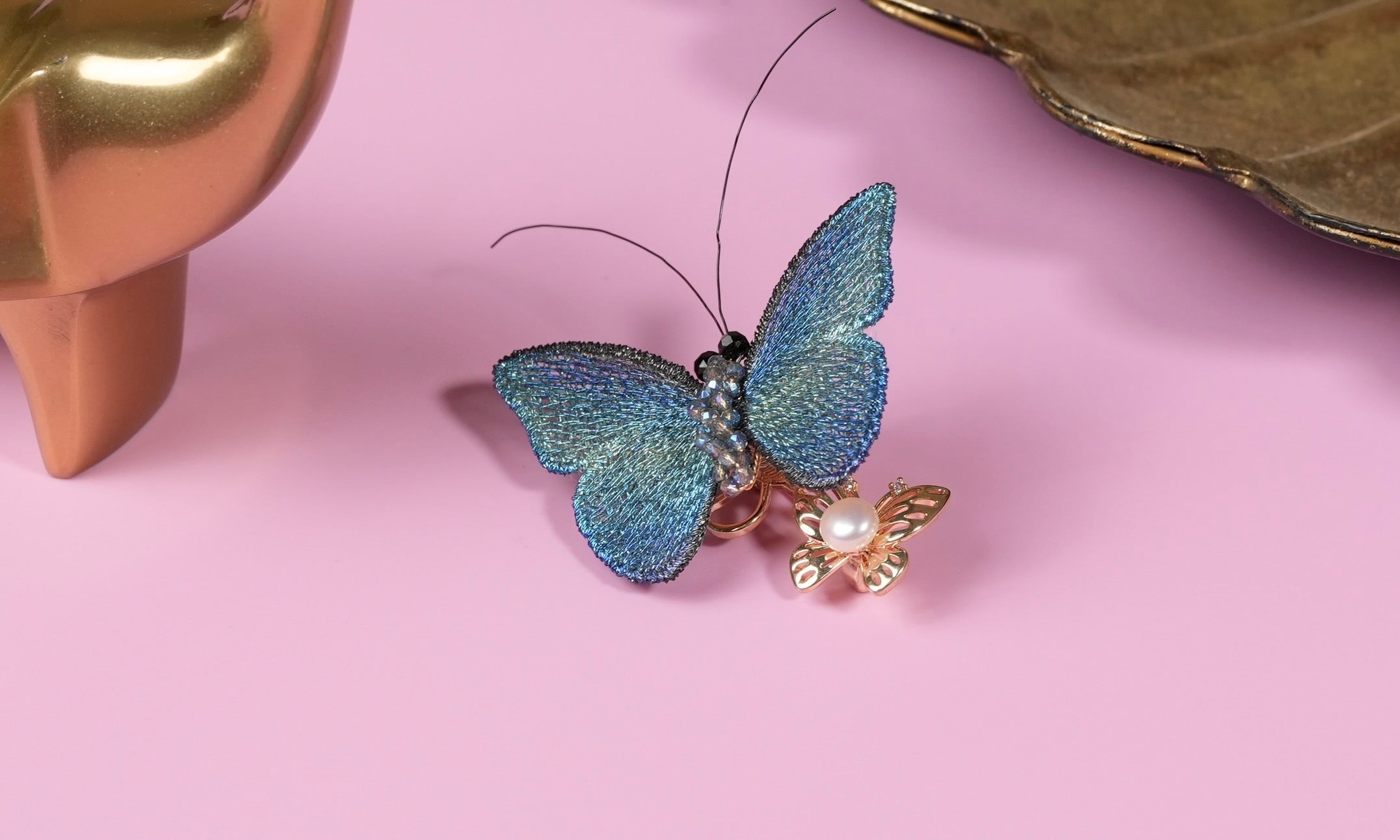 Moving Butterfly Brooch