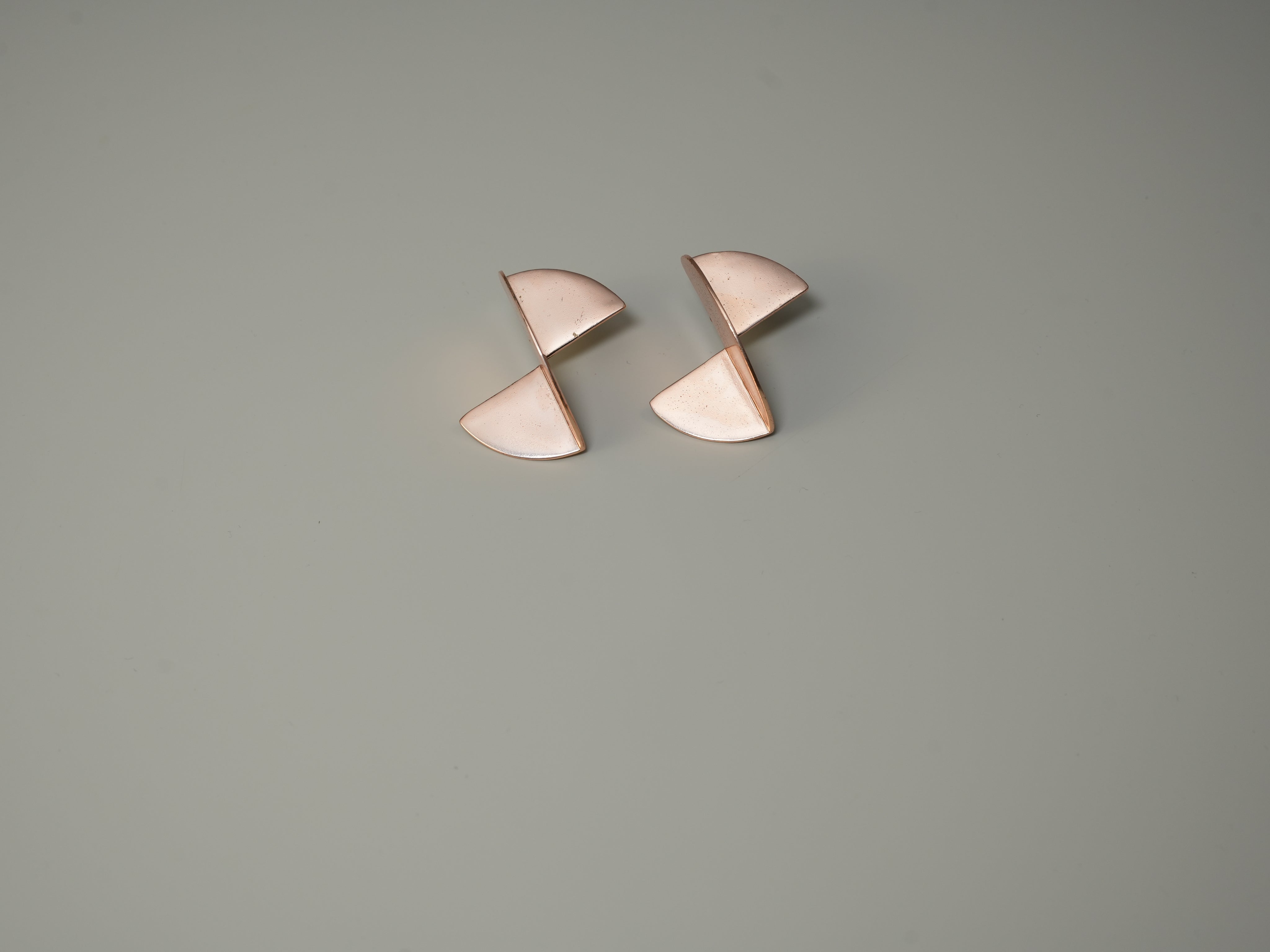 Origami fold rosegold