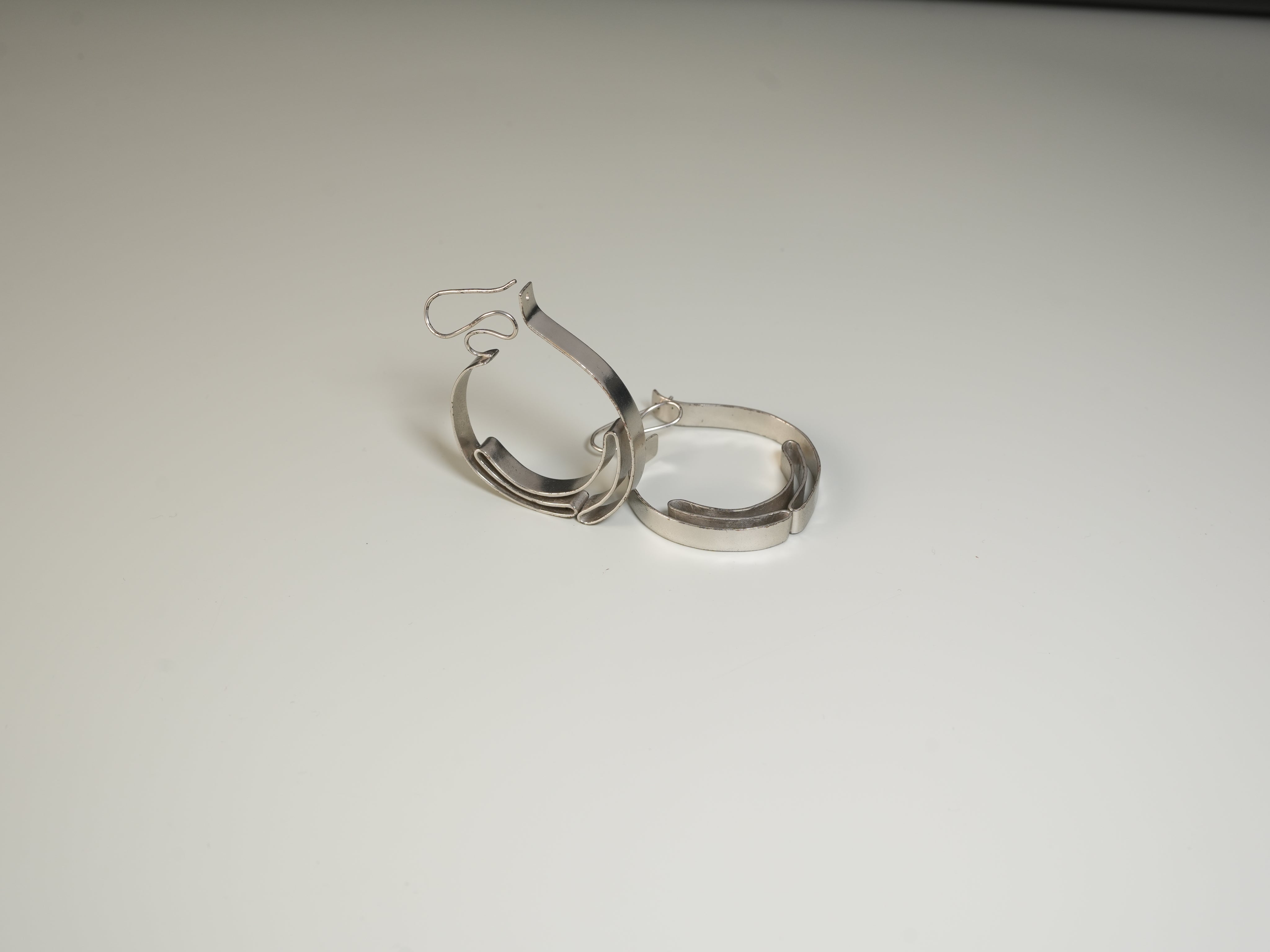 Ring Style Silver Hoop