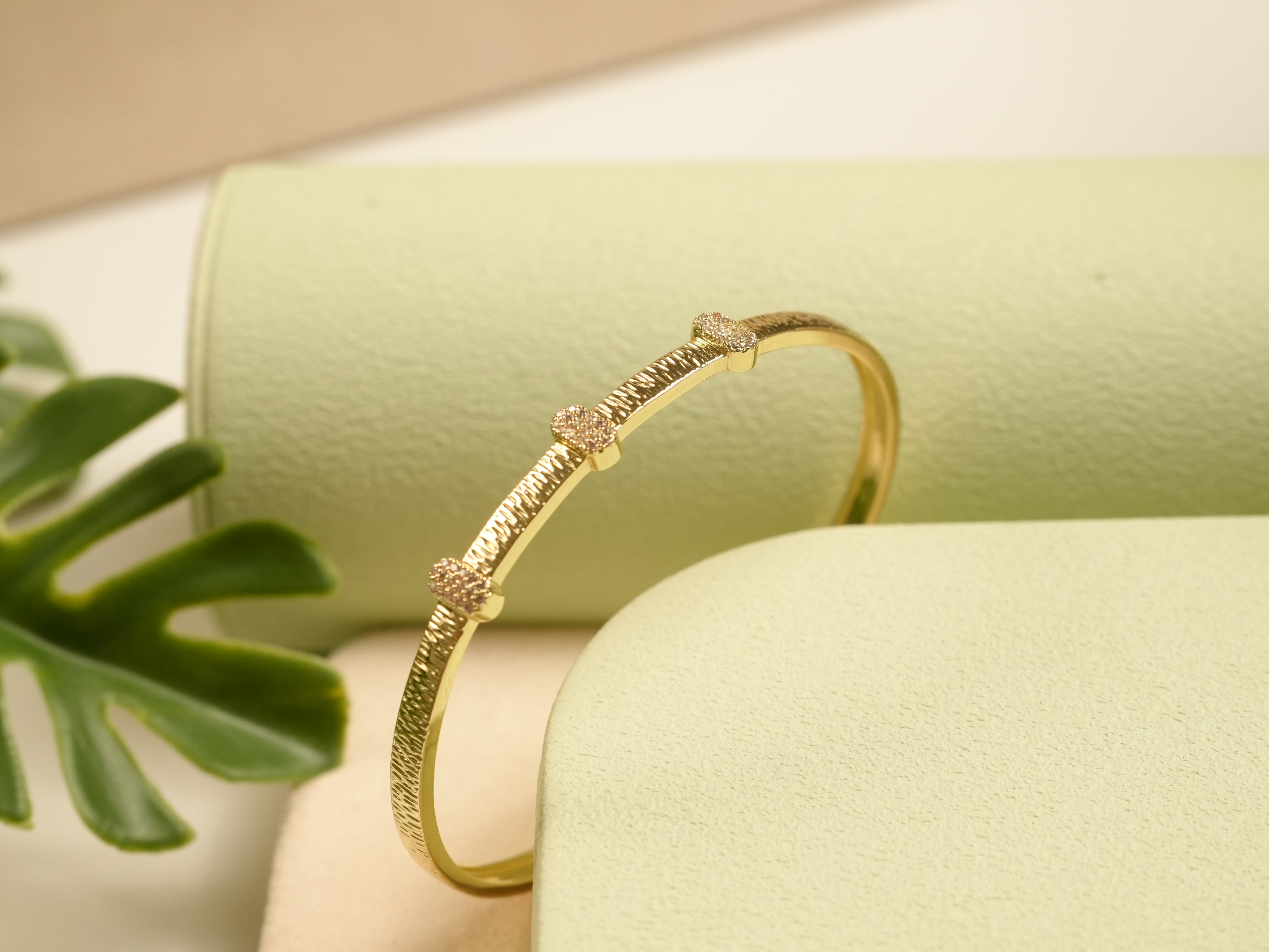 Silver Shimmer Bar Bracelet