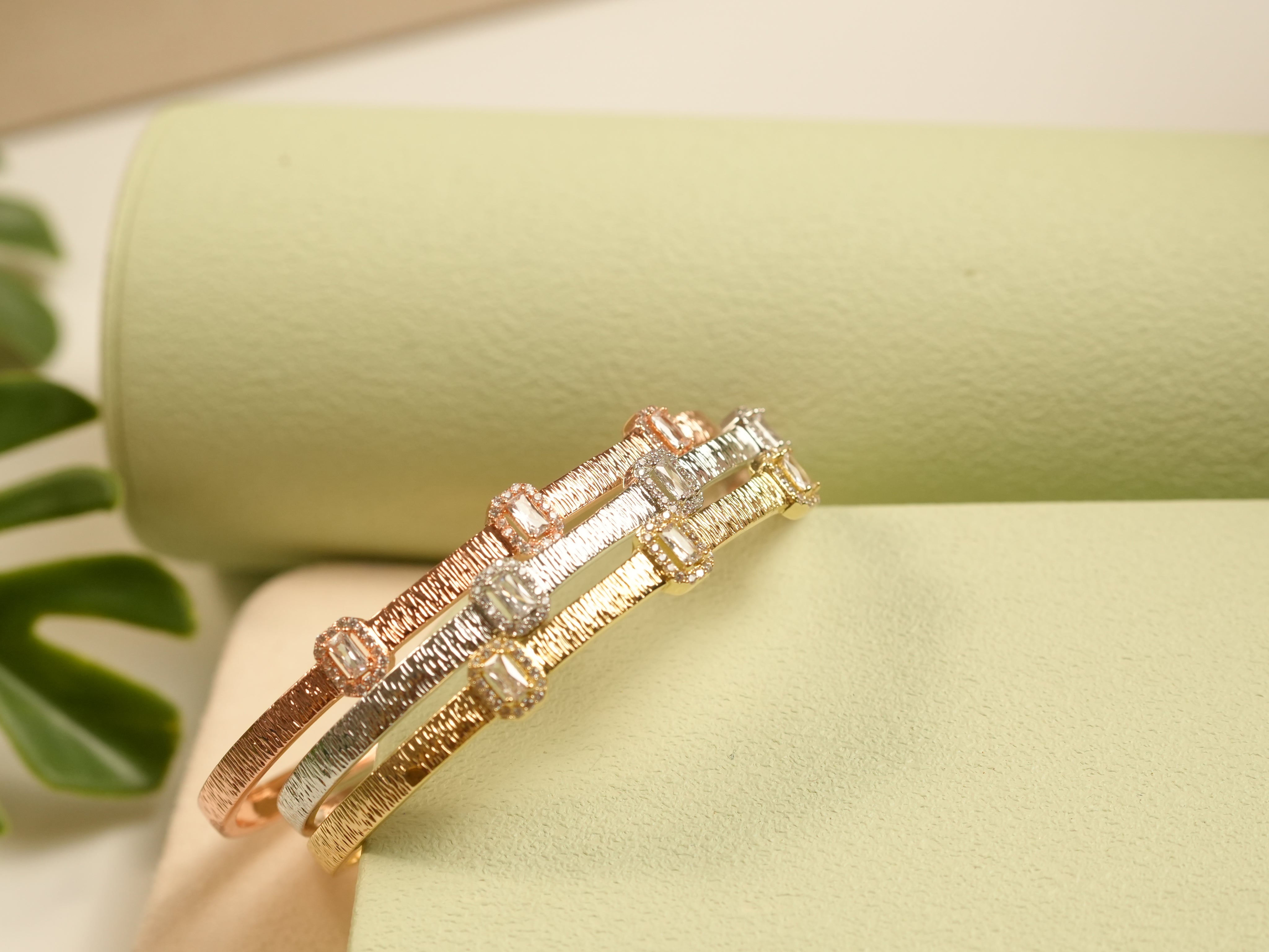 Silver Emerald Bracelet