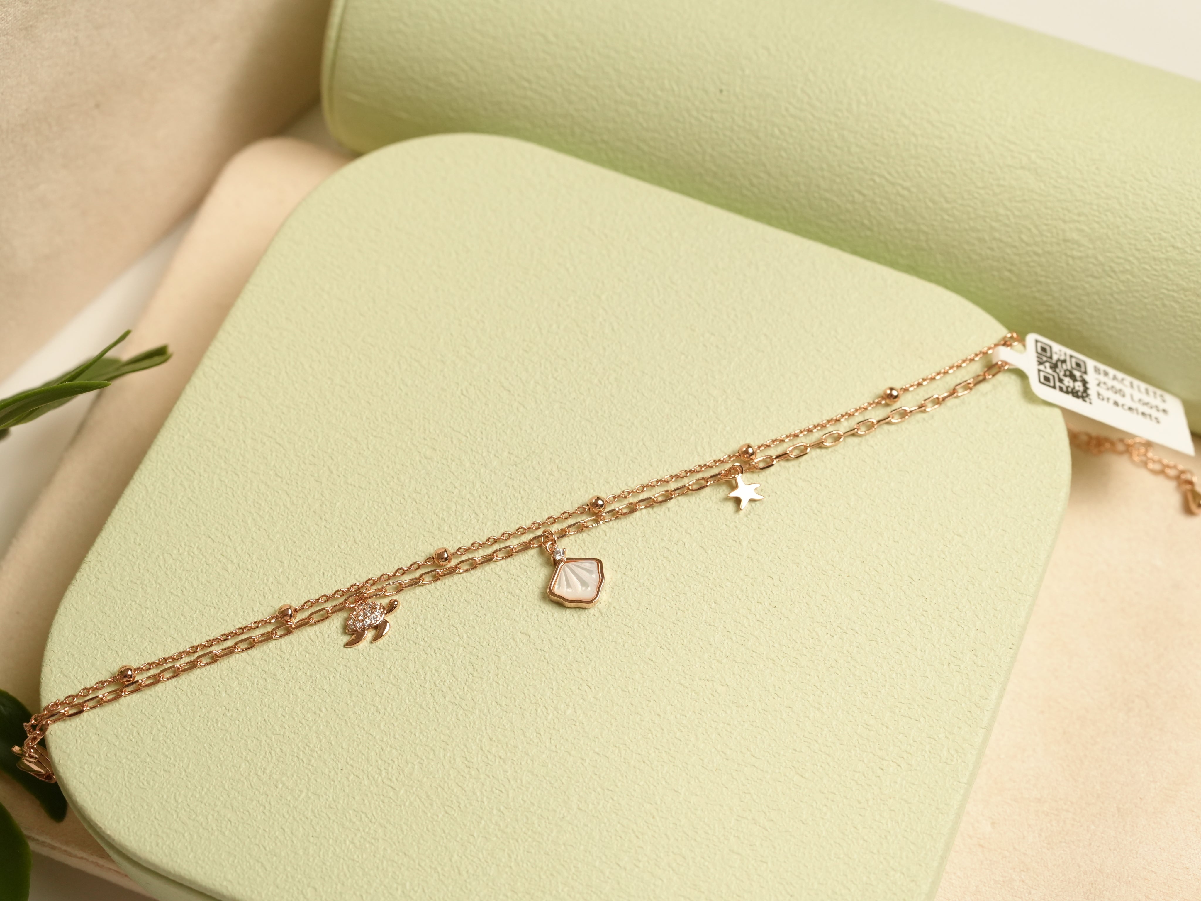 Charm Two layer Shell rosegold